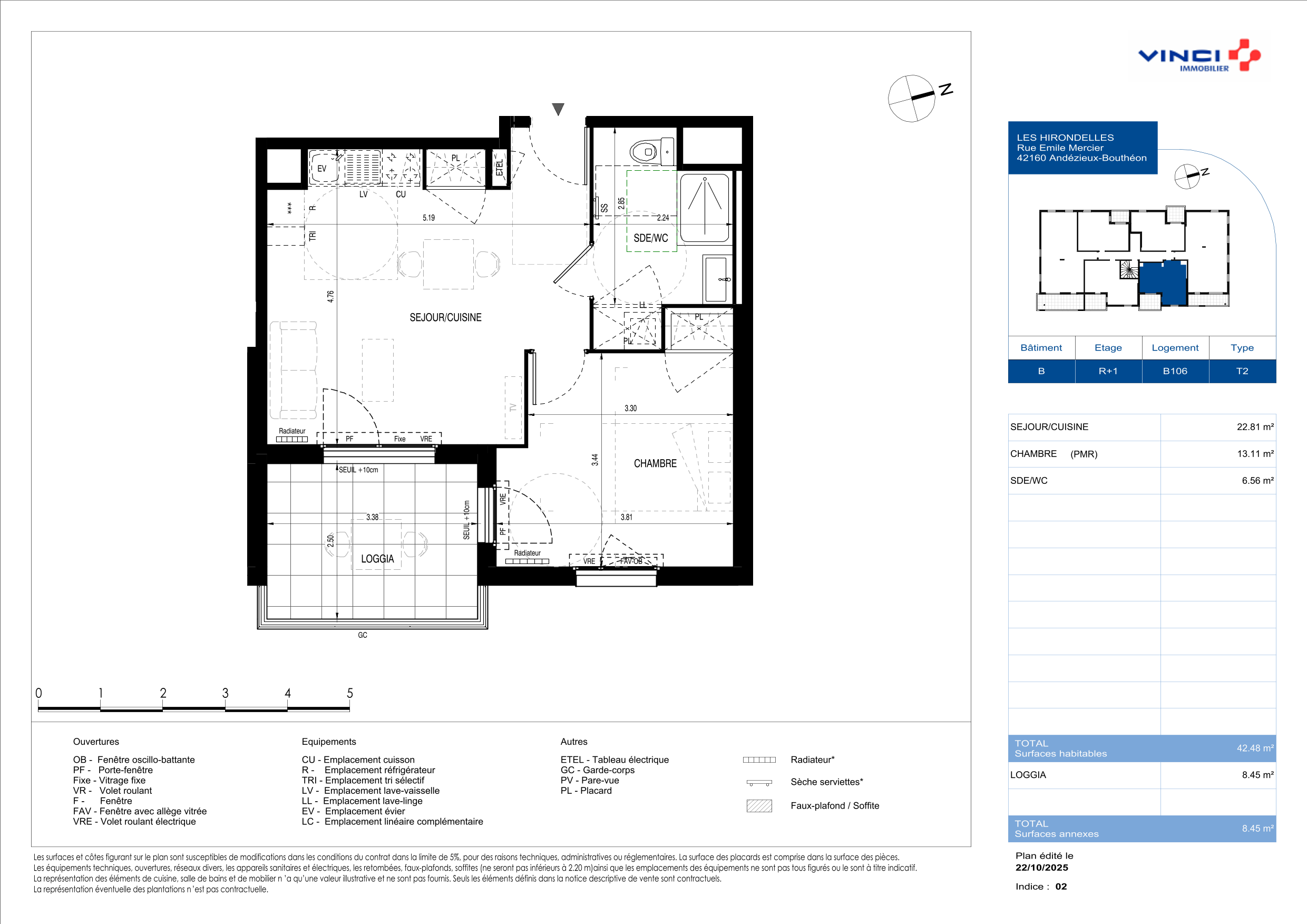 Appartement à Andrézieux-Bouthéon 42160 image 41