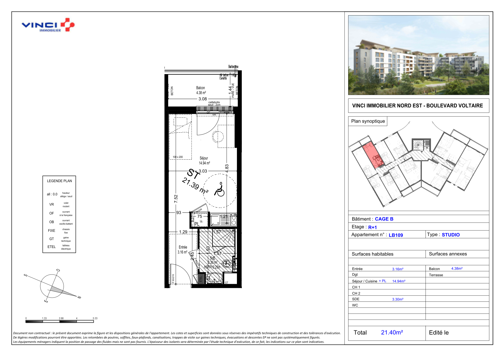 Appartement à Dijon 21000 image 33