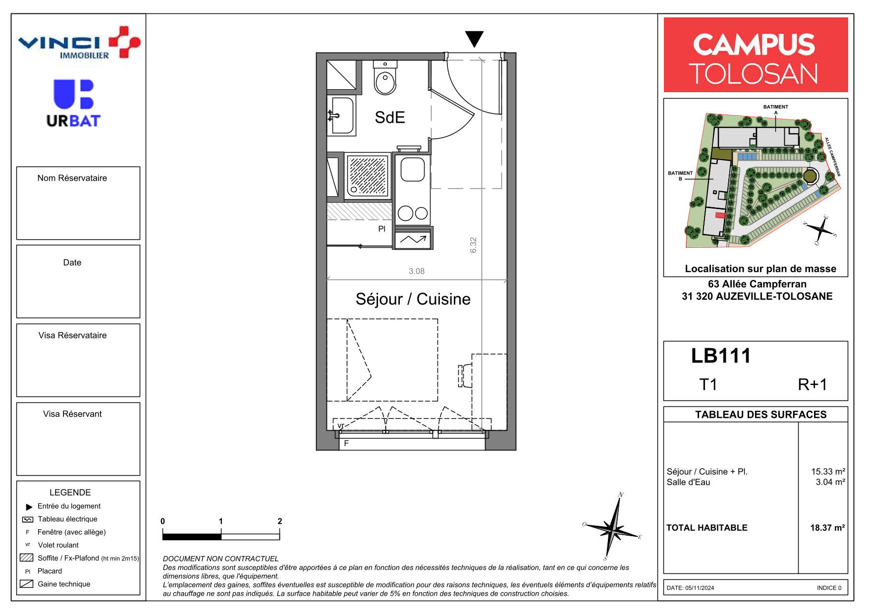 Appartement à Auzeville-Tolosane 31320 image 14