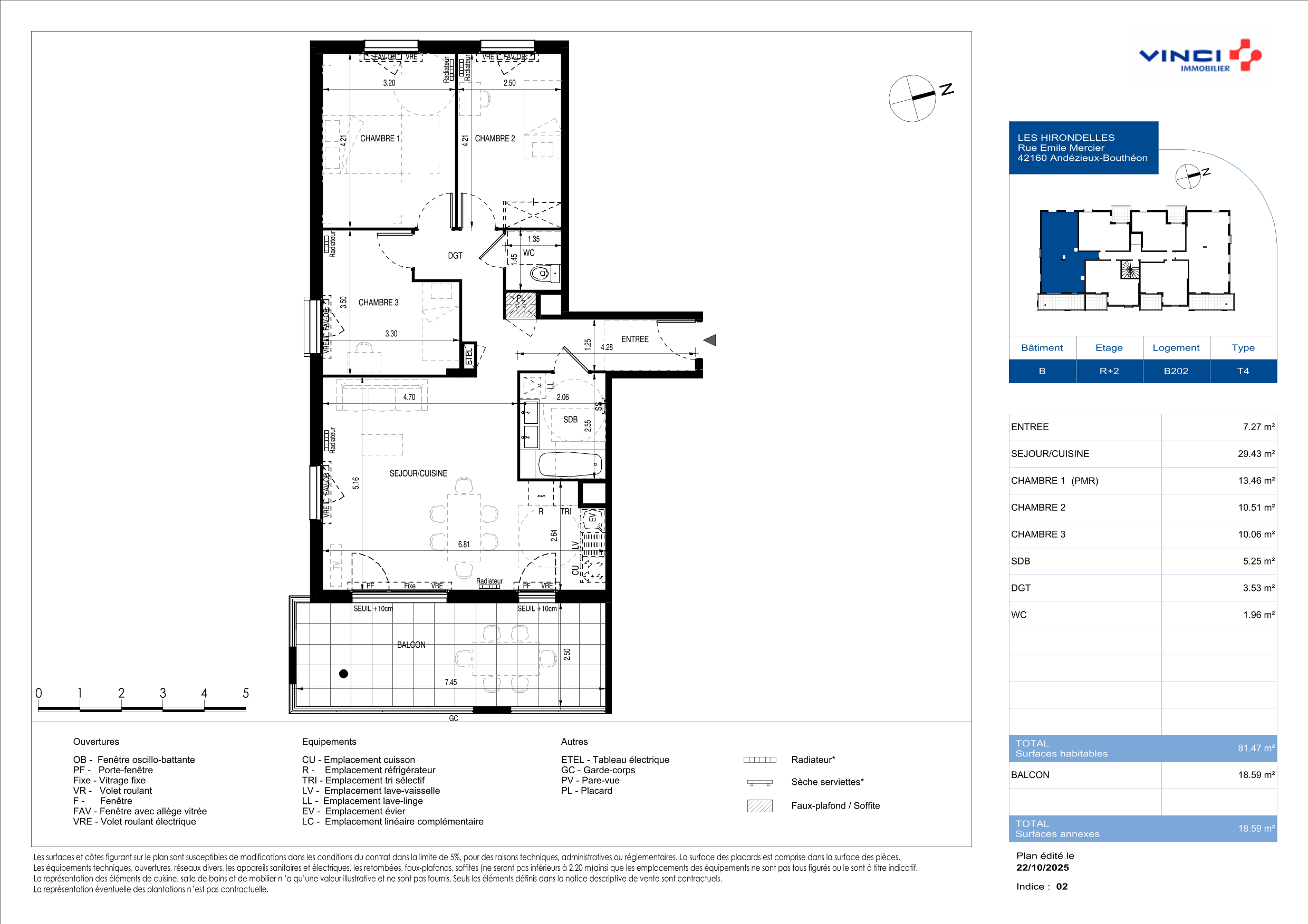 Appartement à Andrézieux-Bouthéon 42160 image 43
