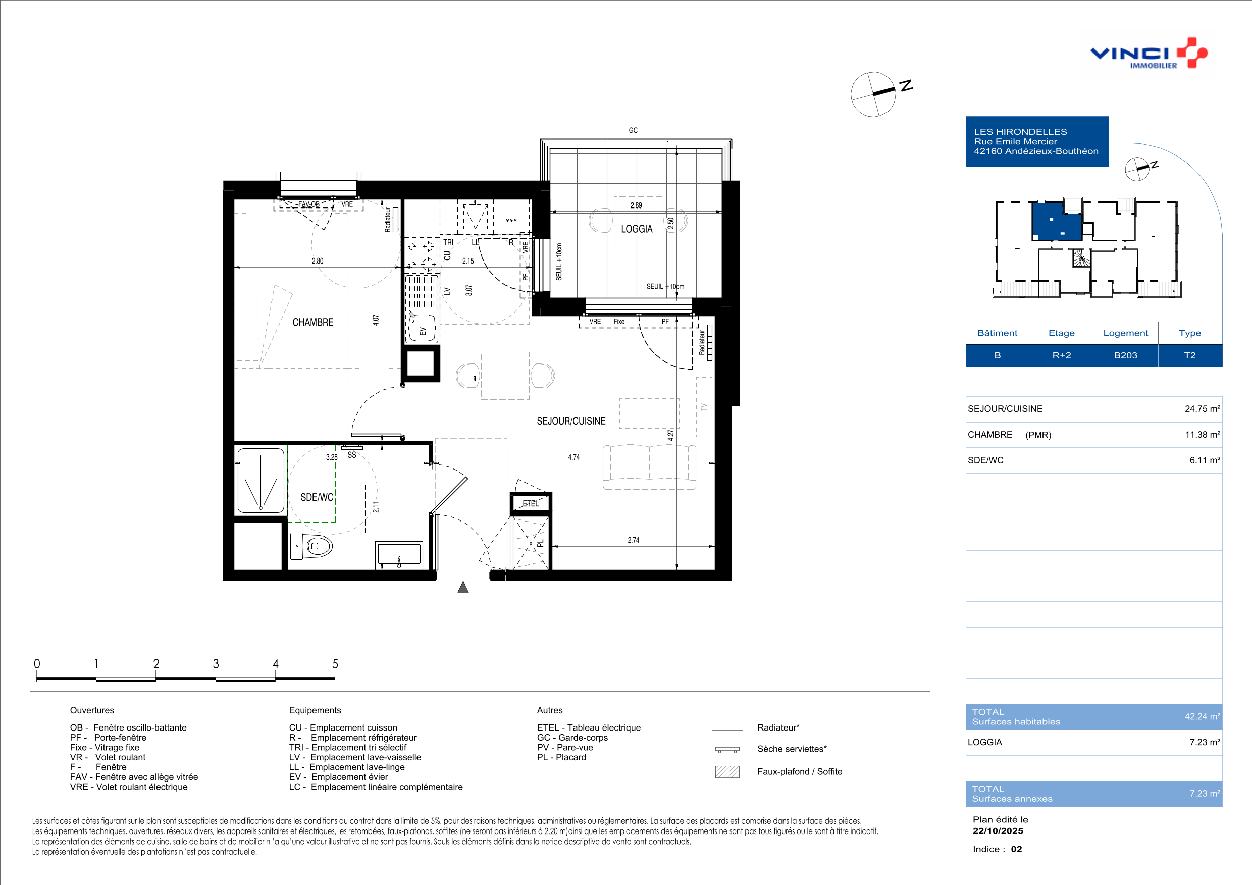 Appartement à Andrézieux-Bouthéon 42160 image 44