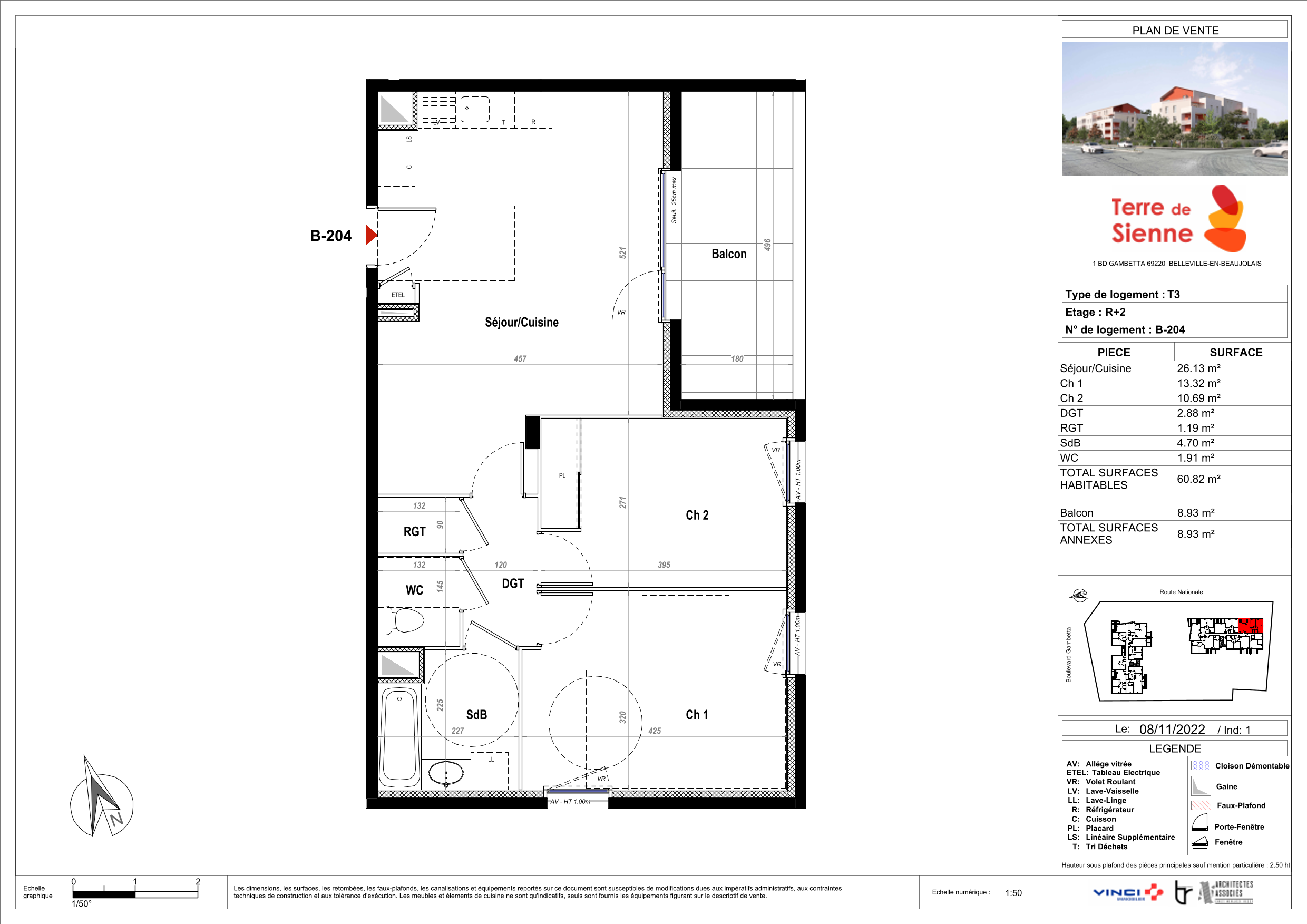 Appartement à Belleville 69220 image 37