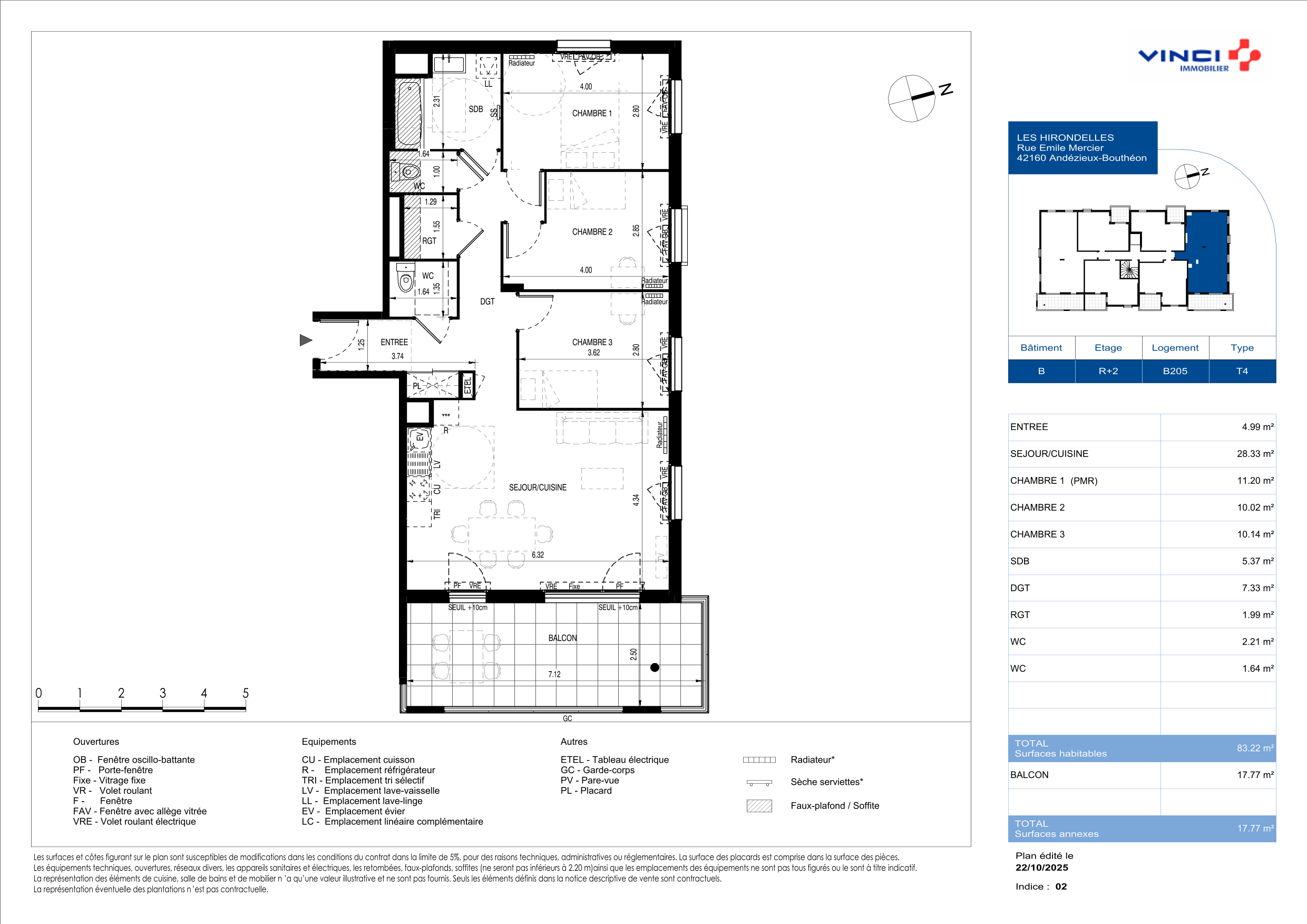 Appartement à Andrézieux-Bouthéon 42160 image 46