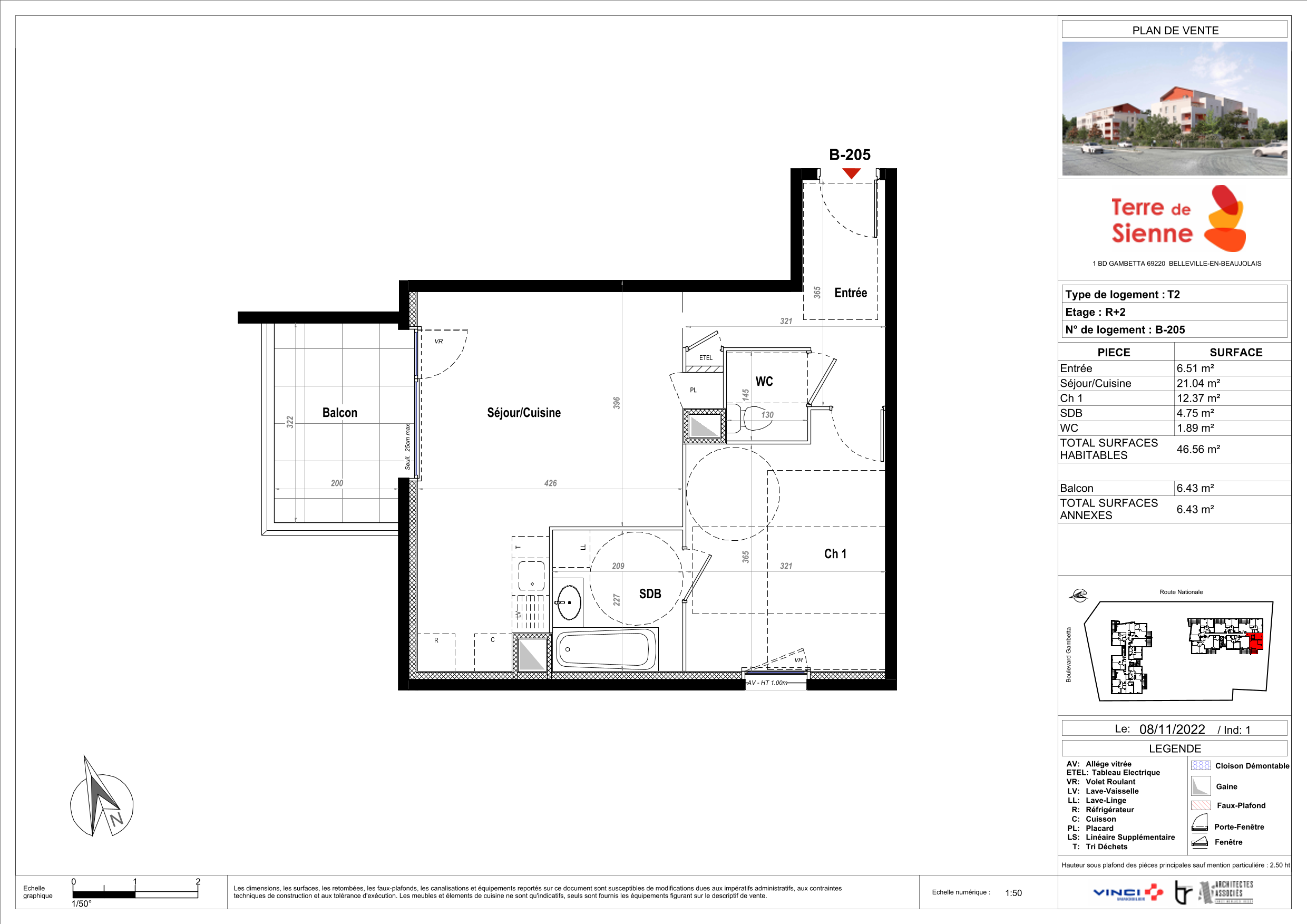 Appartement à Belleville 69220 image 38