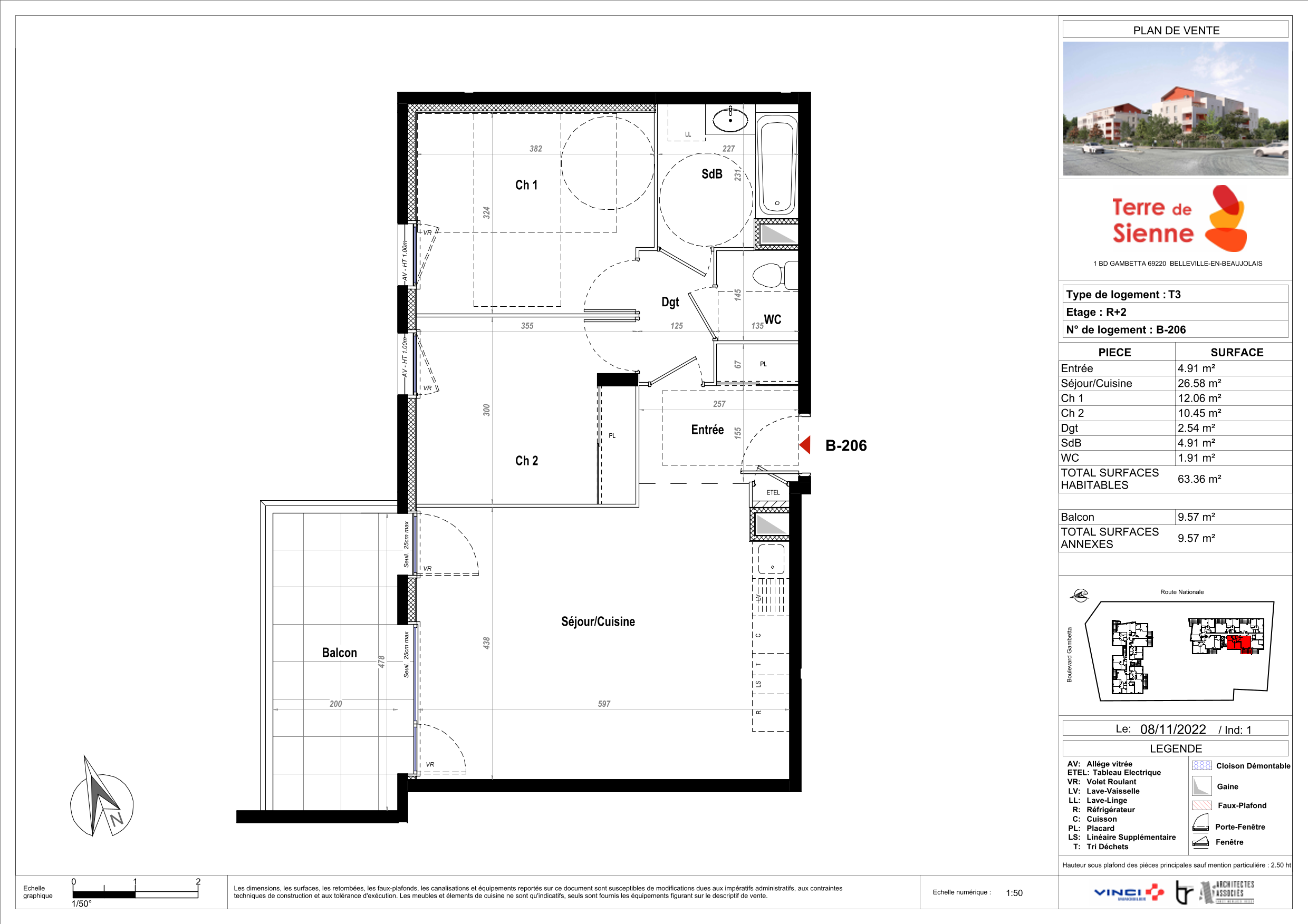 Appartement à Belleville 69220 image 39