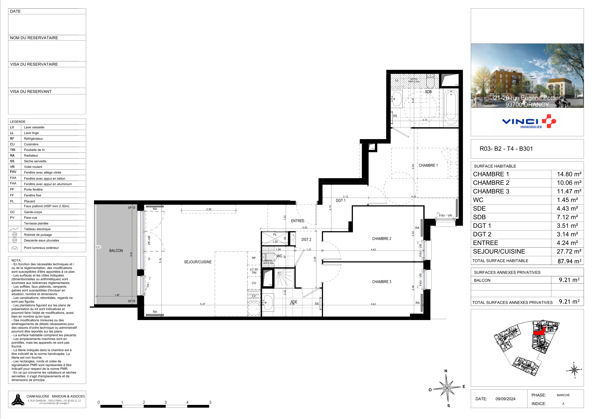 Appartement à Drancy 93700 image 62