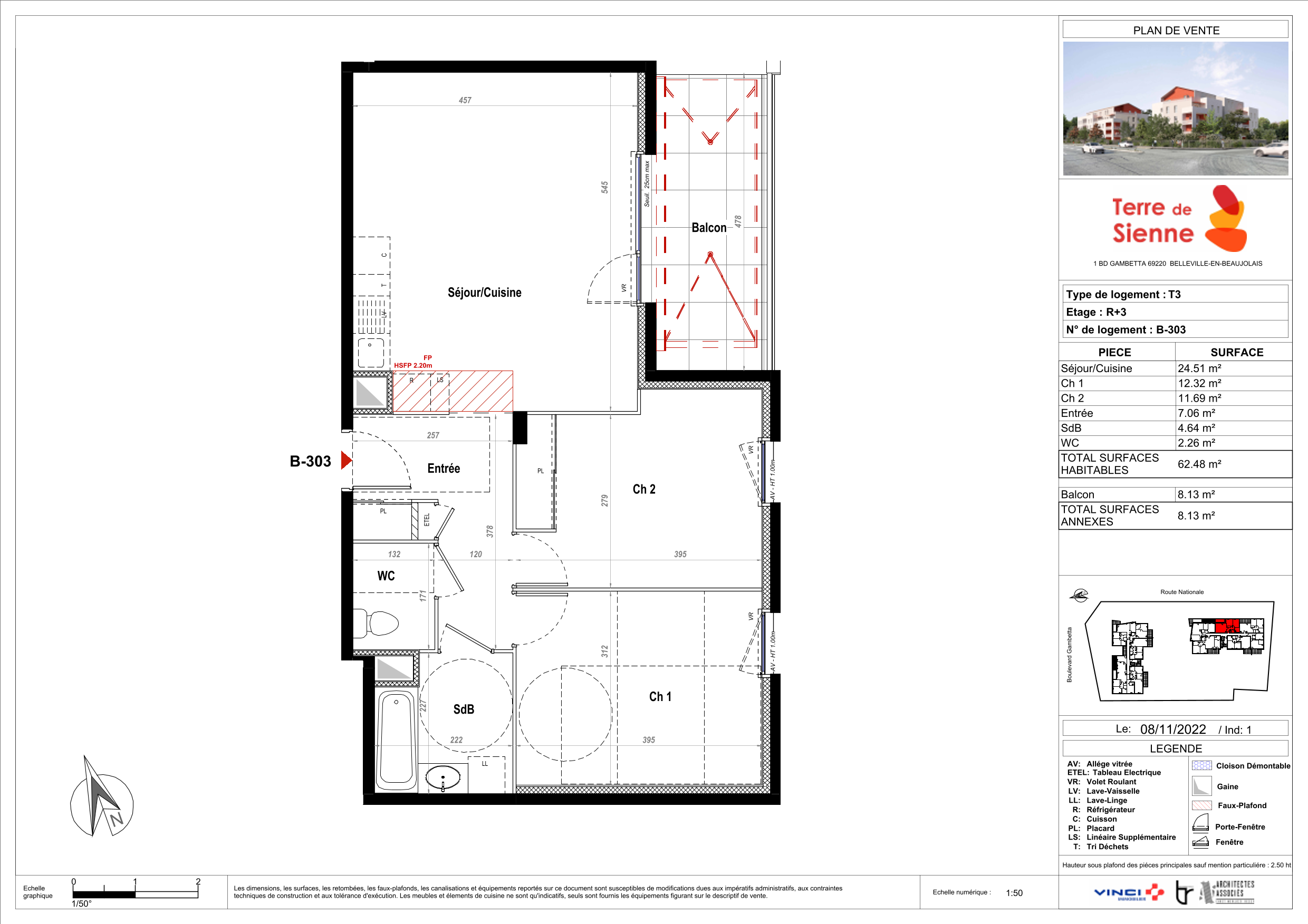 Appartement à Belleville 69220 image 41