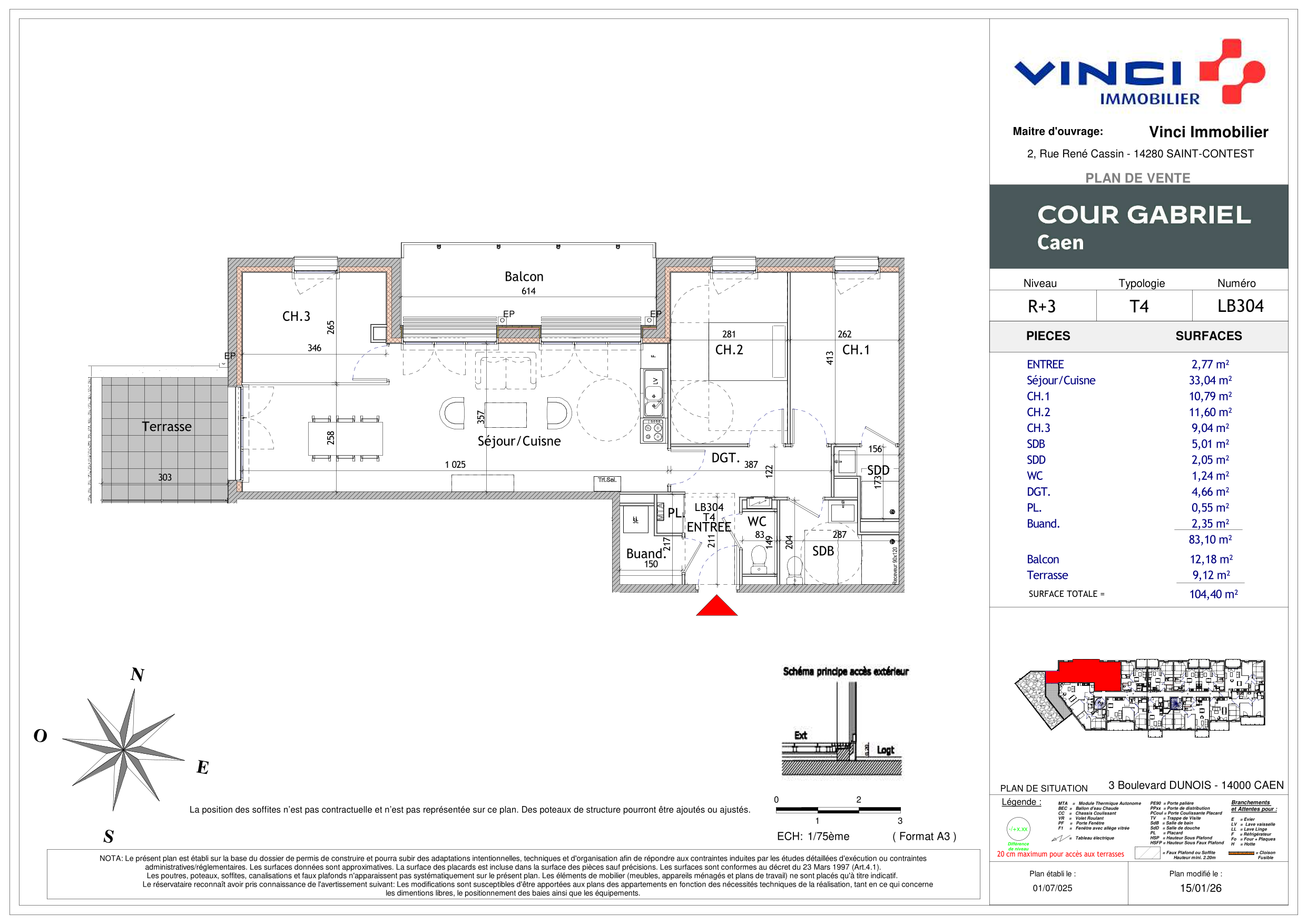 Appartement à Caen 14000 image 21