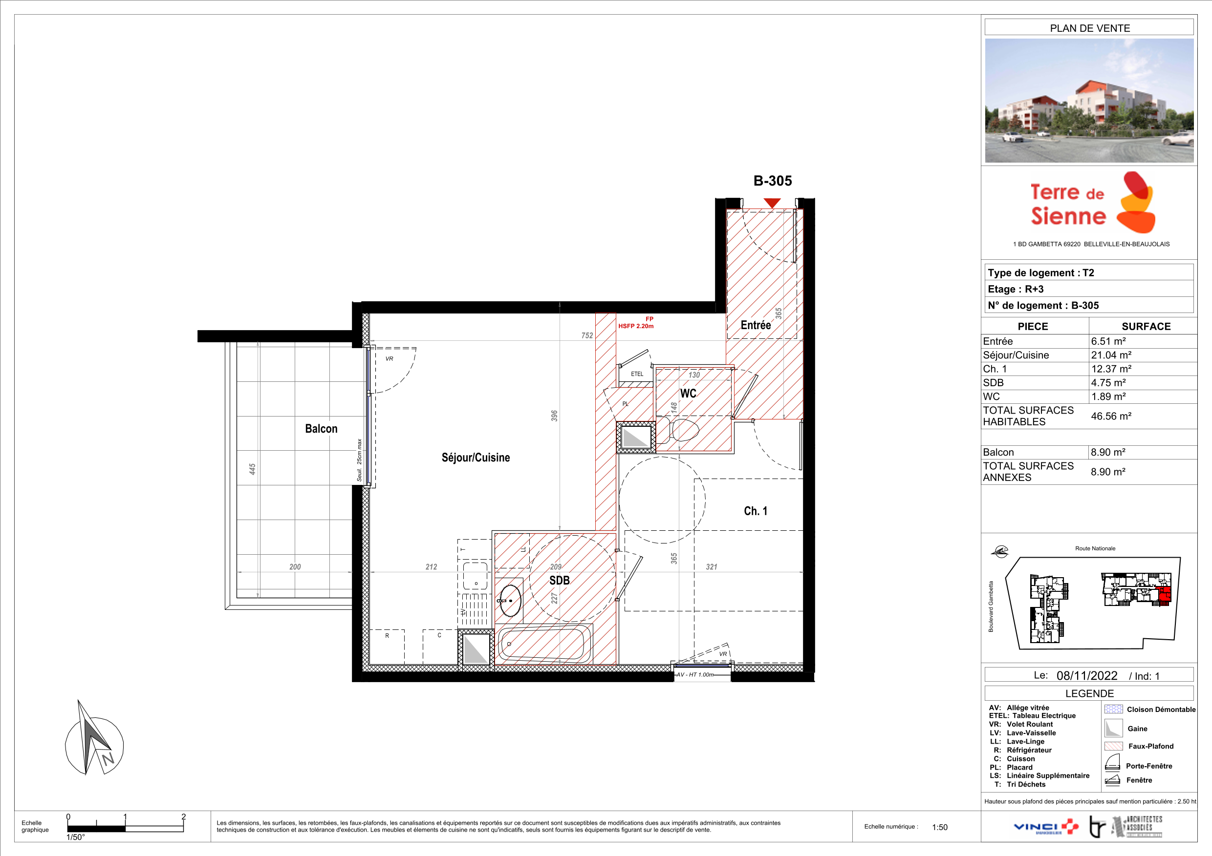 Appartement à Belleville 69220 image 43