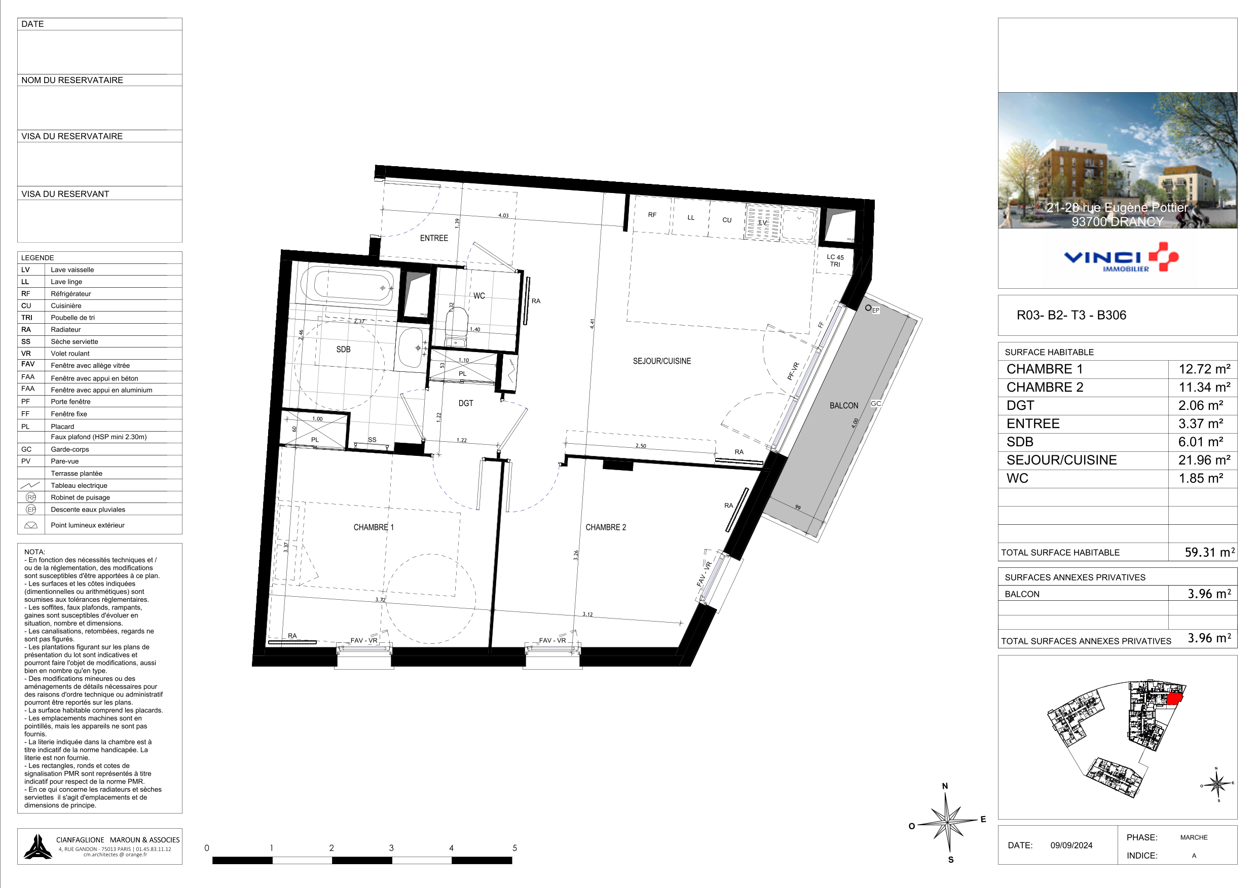 Appartement à Drancy 93700 image 67