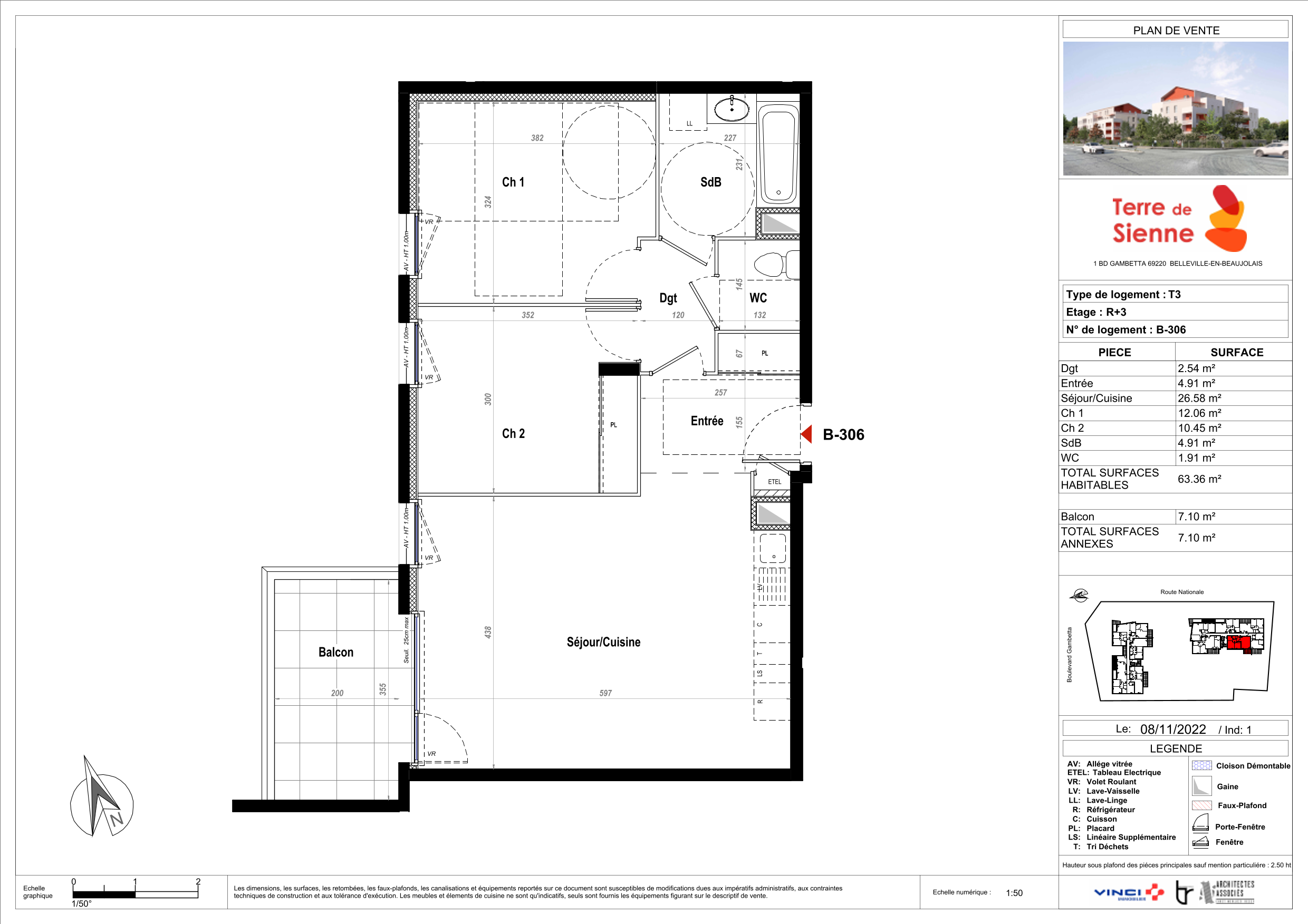 Appartement à Belleville 69220 image 44