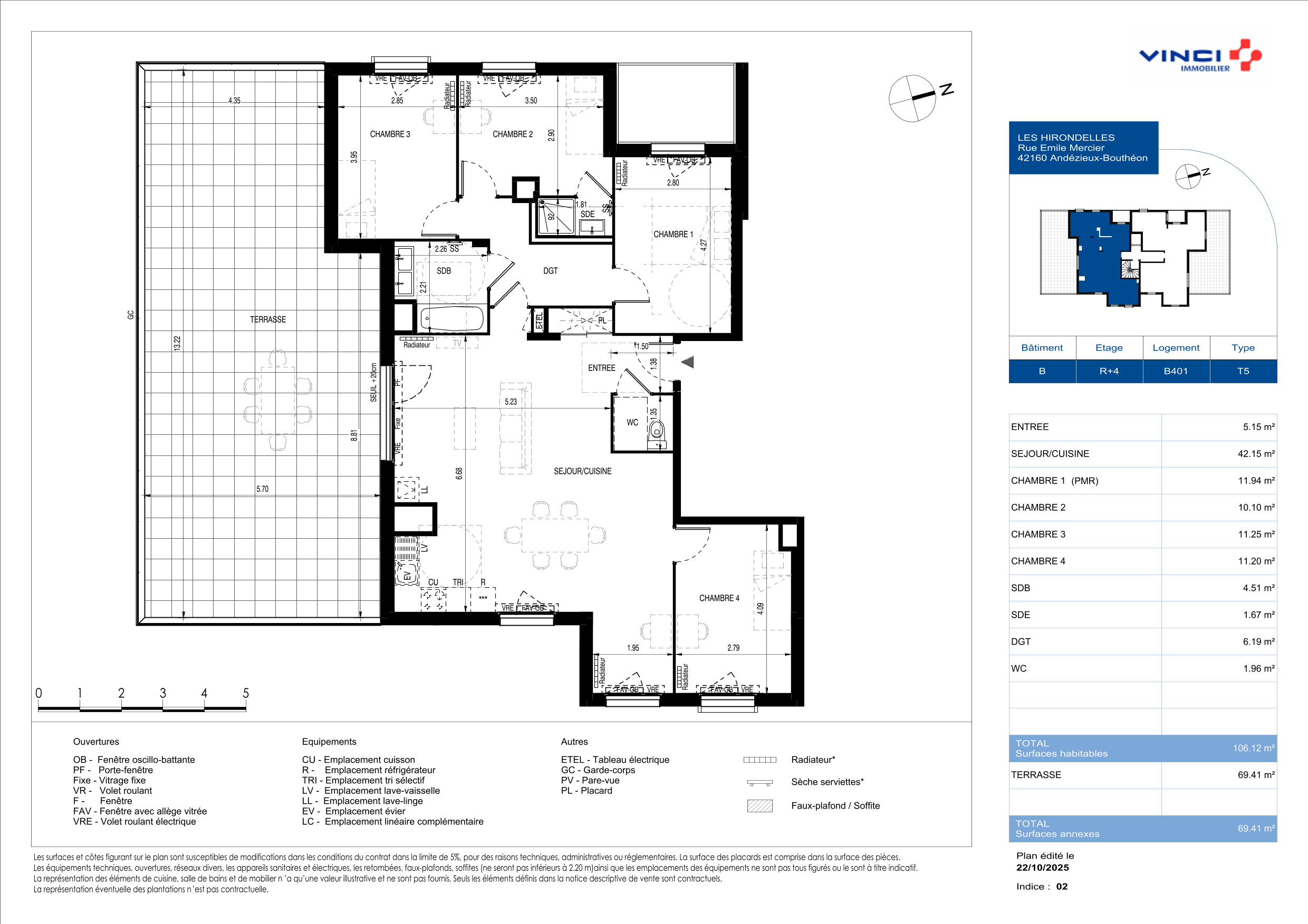 Appartement à Andrézieux-Bouthéon 42160 image 54