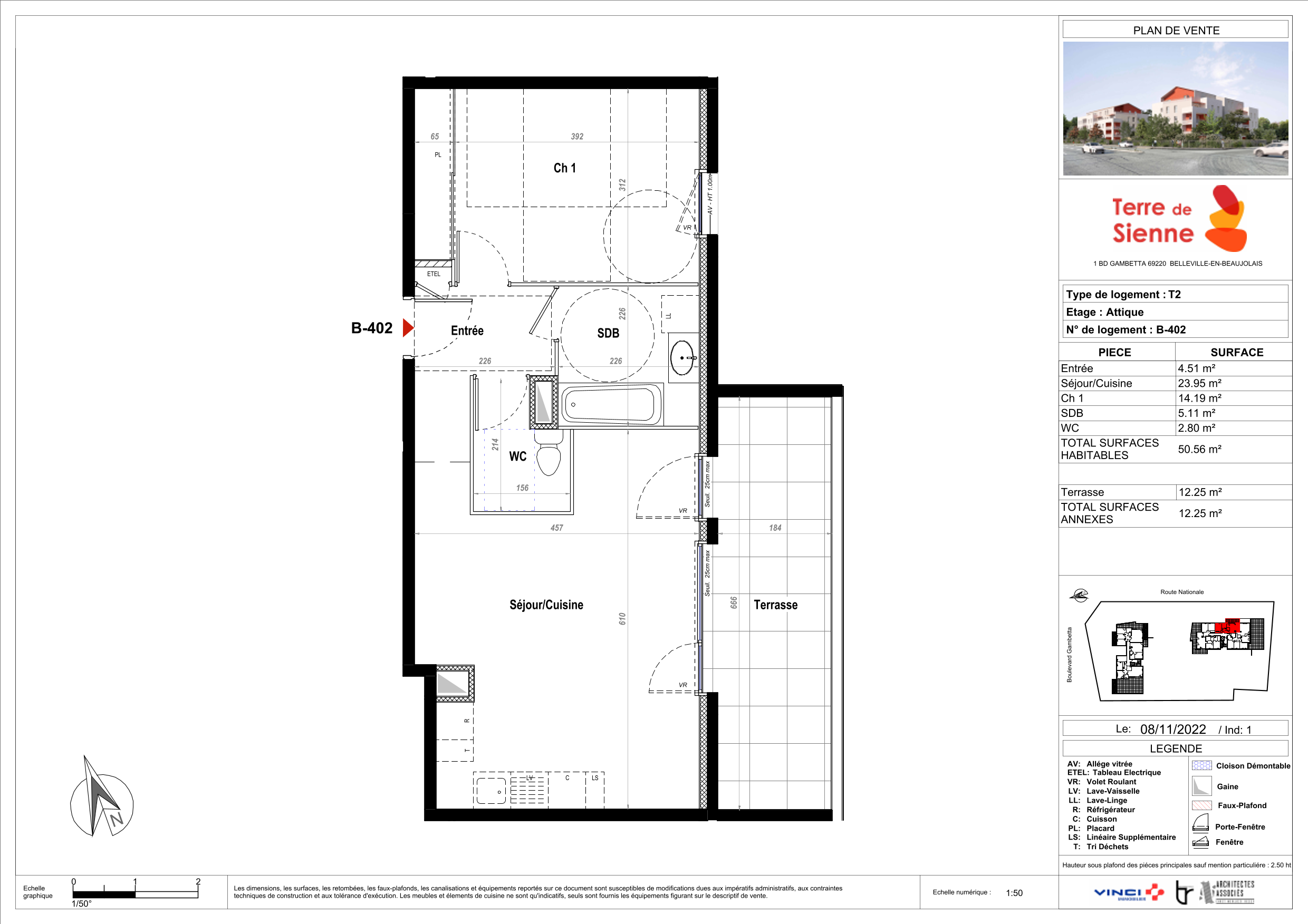 Appartement à Belleville 69220 image 45