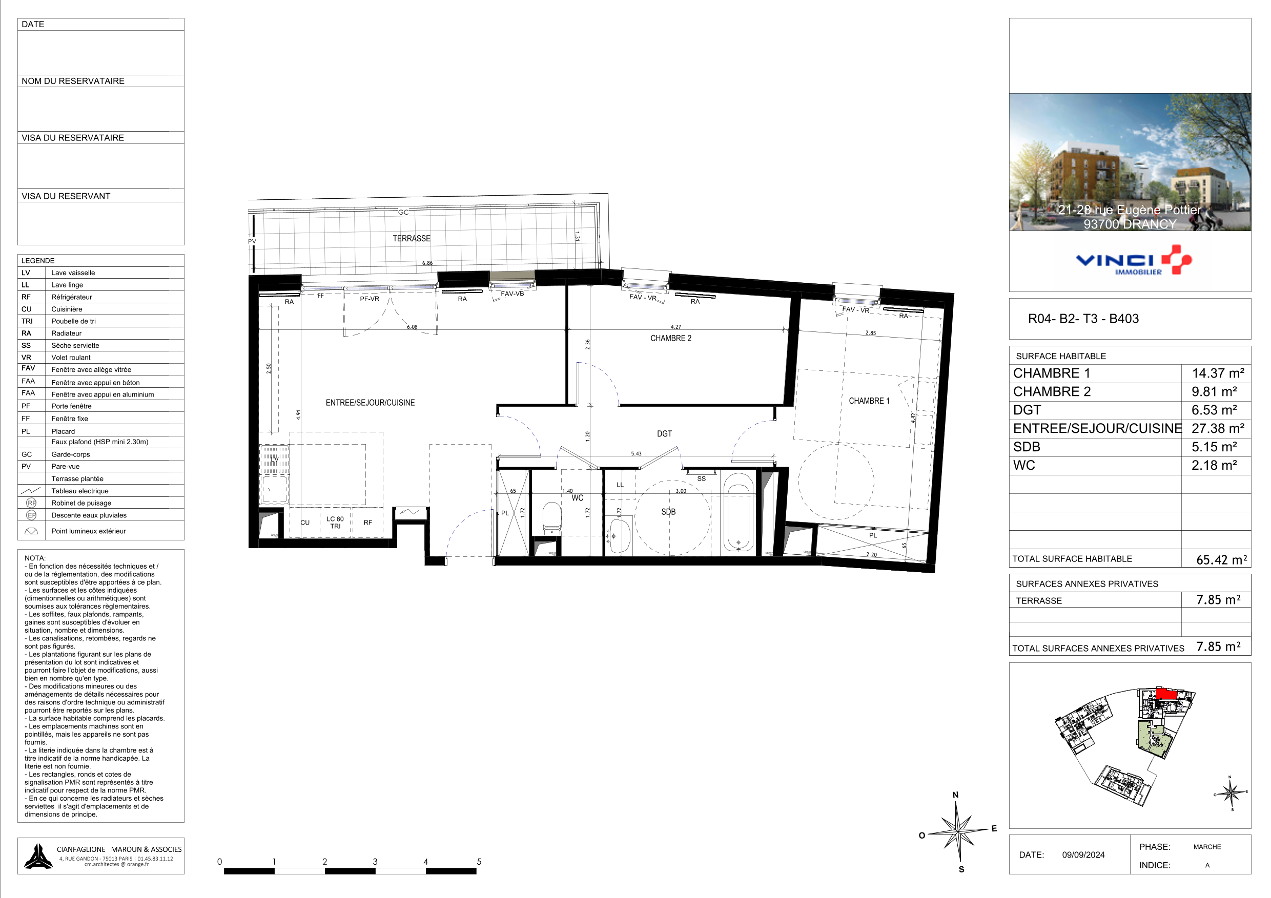 Appartement à Drancy 93700 image 71