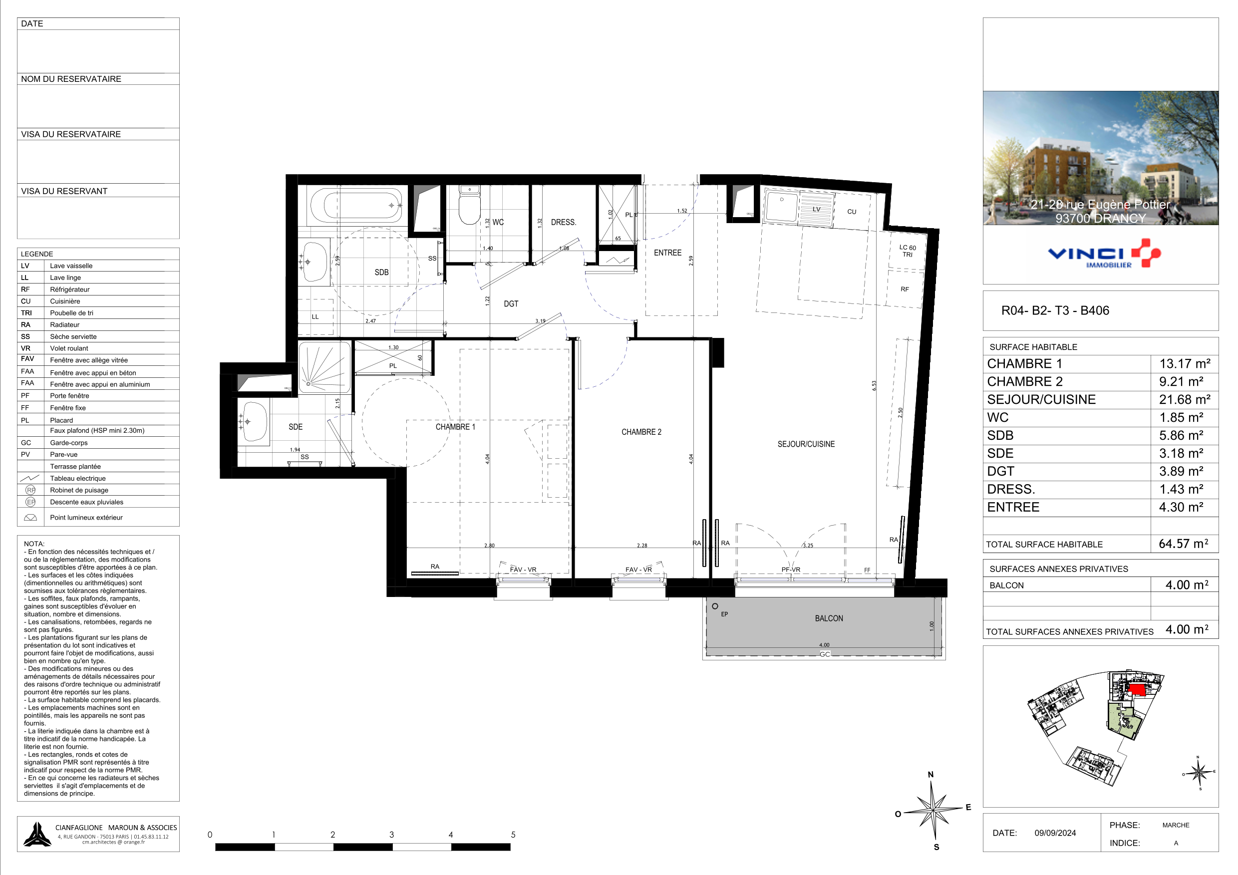 Appartement à Drancy 93700 image 74