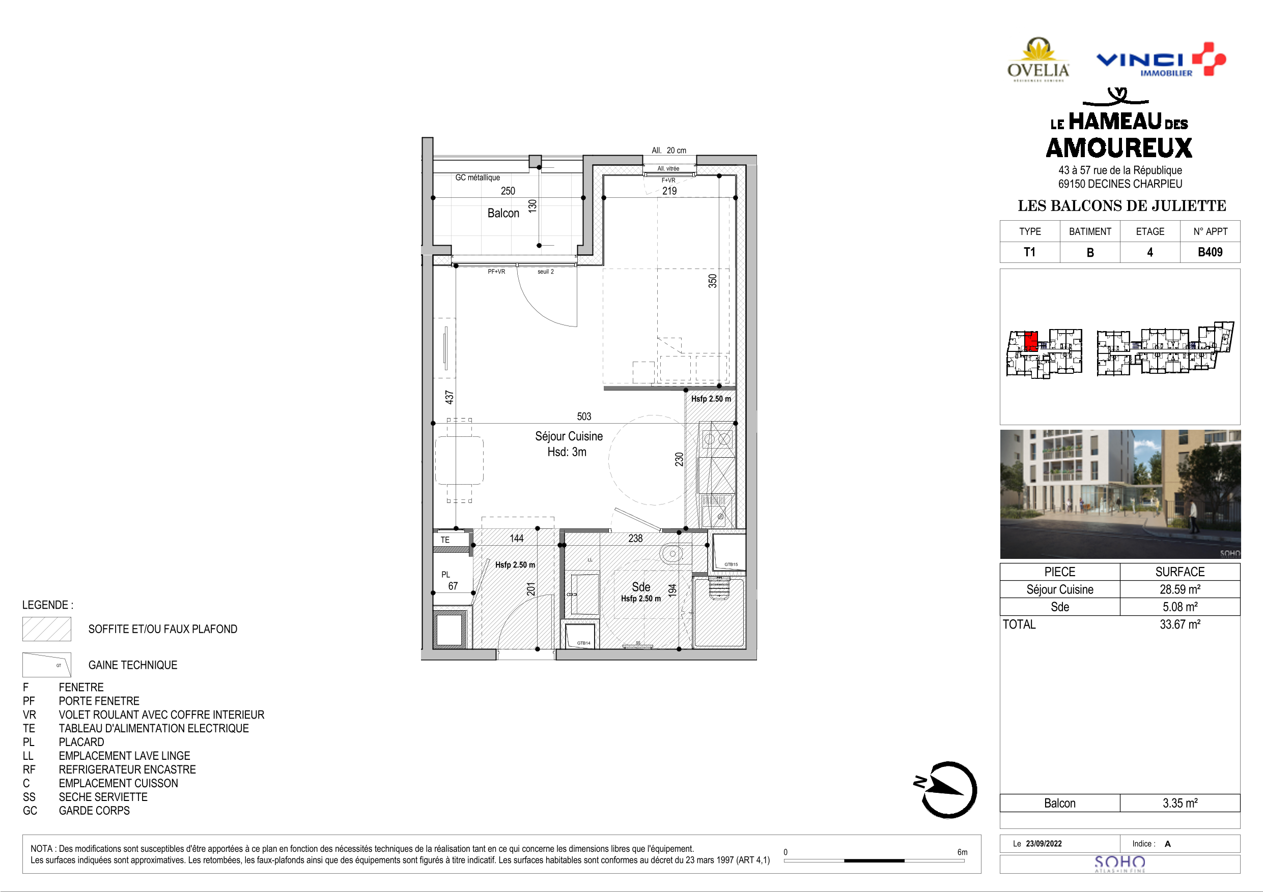 Appartement à Décines-Charpieu 69150 image 7
