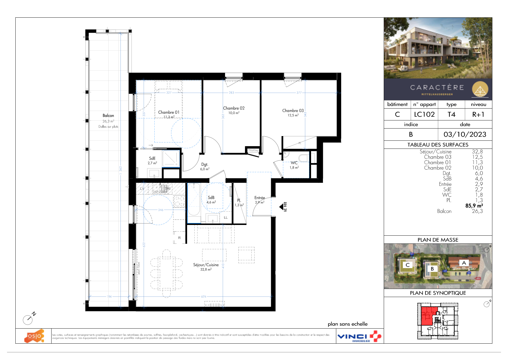 Appartement à Mittelhausbergen 67206 image 12