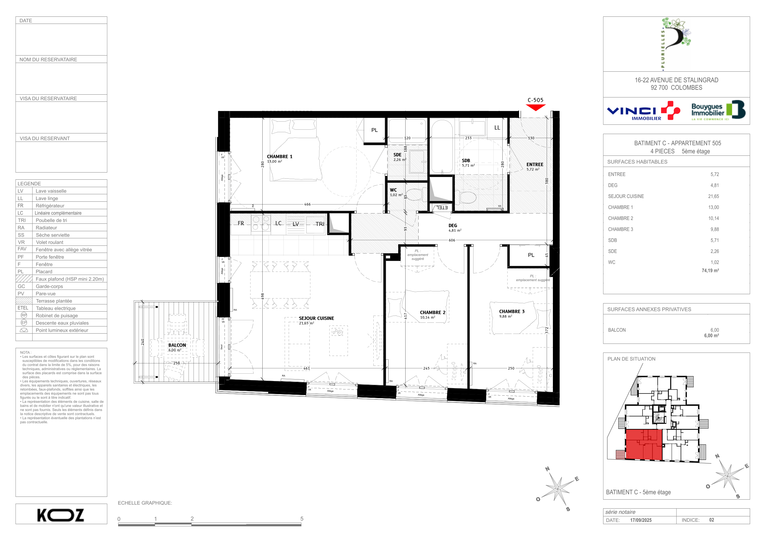 Appartement à Colombes 92700 image 38