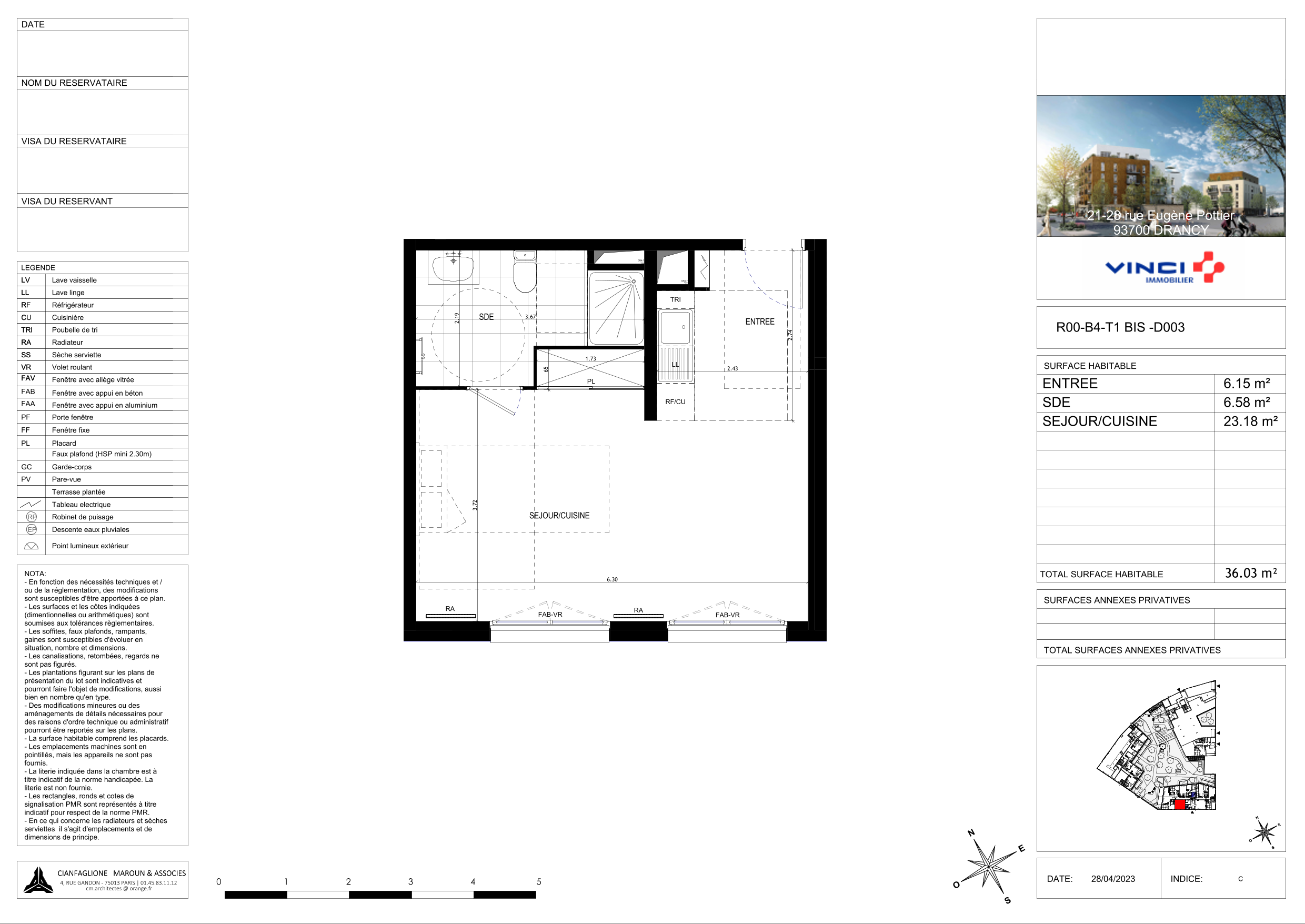 Appartement à Drancy 93700 image 77