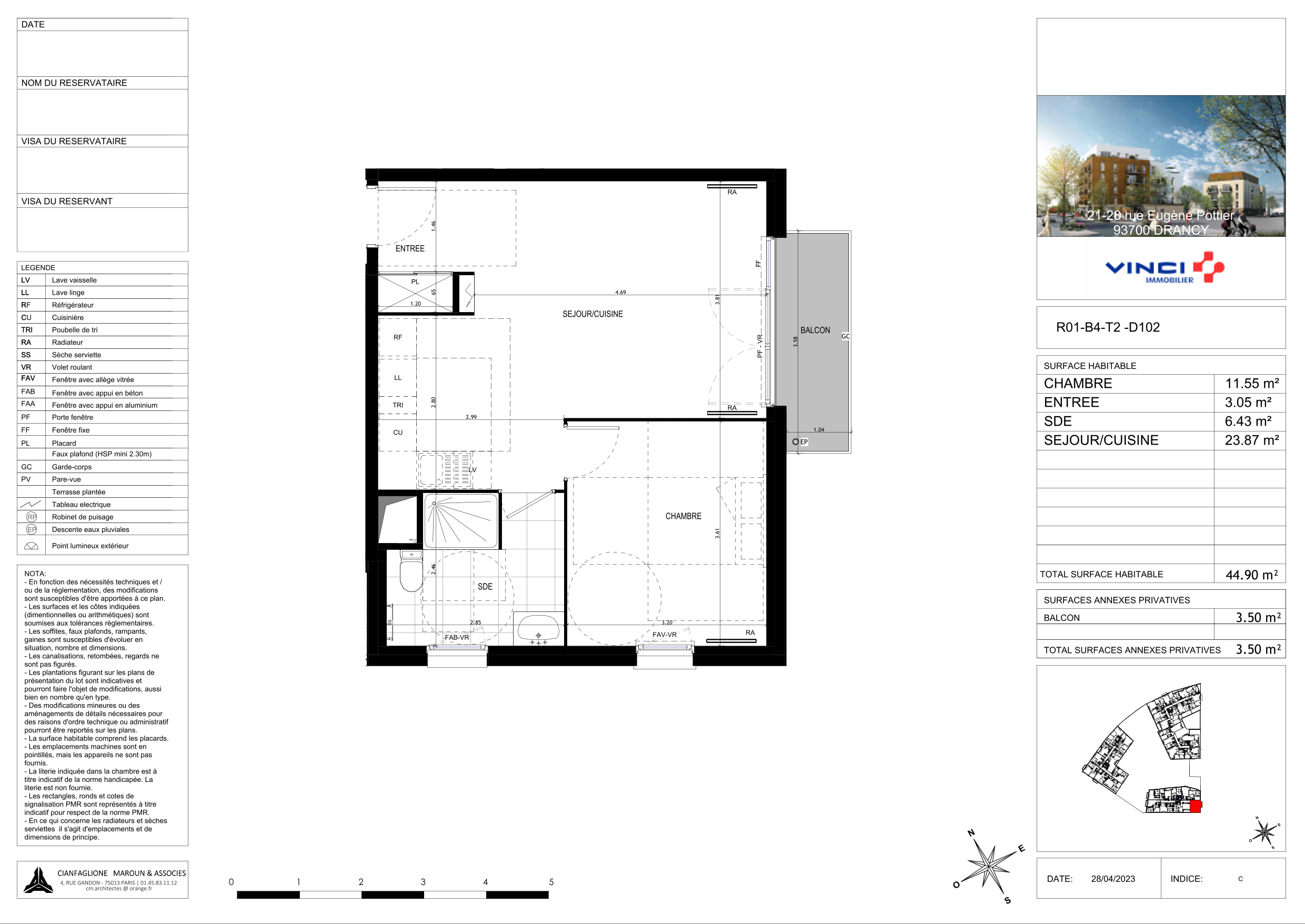 Appartement à Drancy 93700 image 82