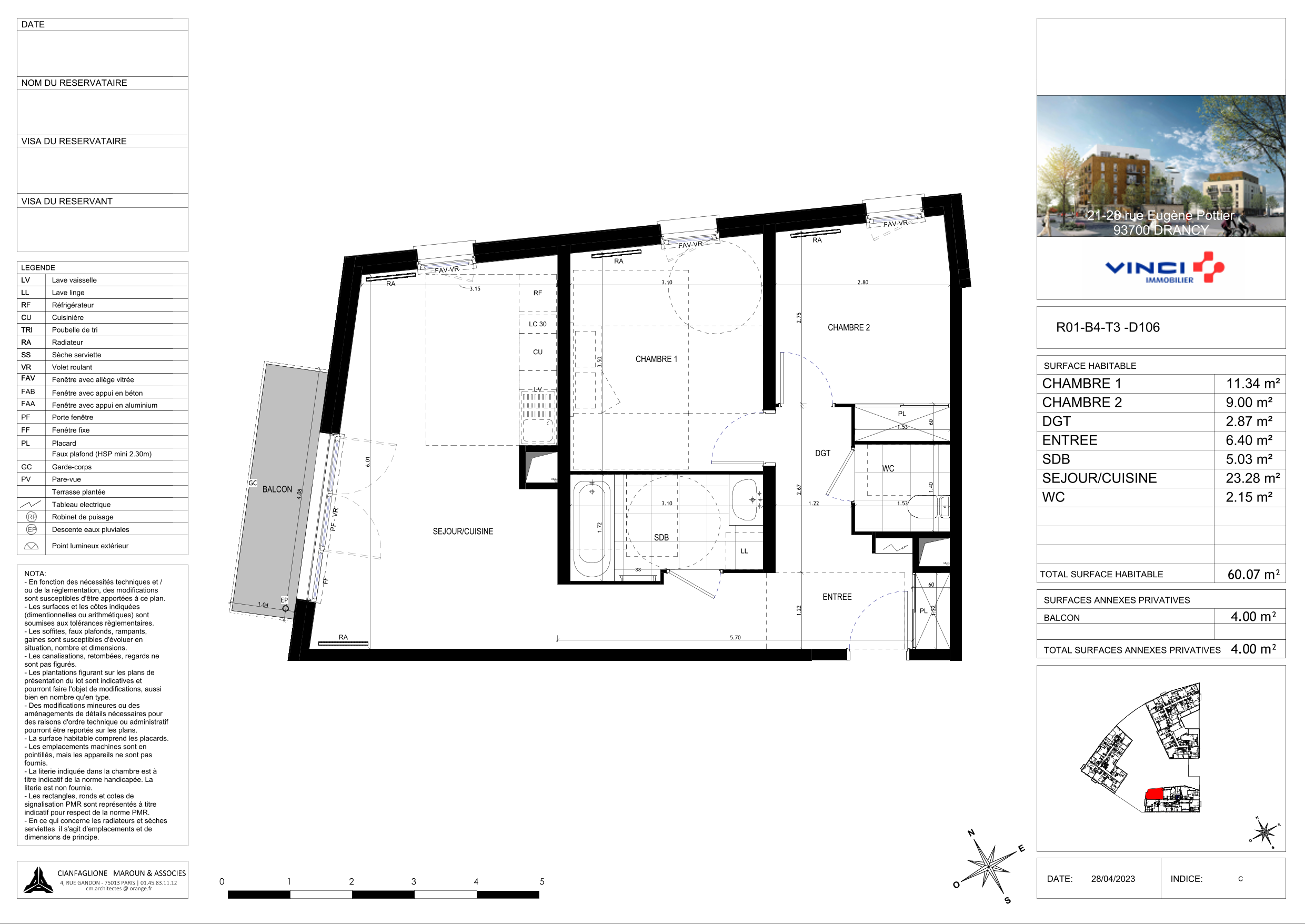 Appartement à Drancy 93700 image 86
