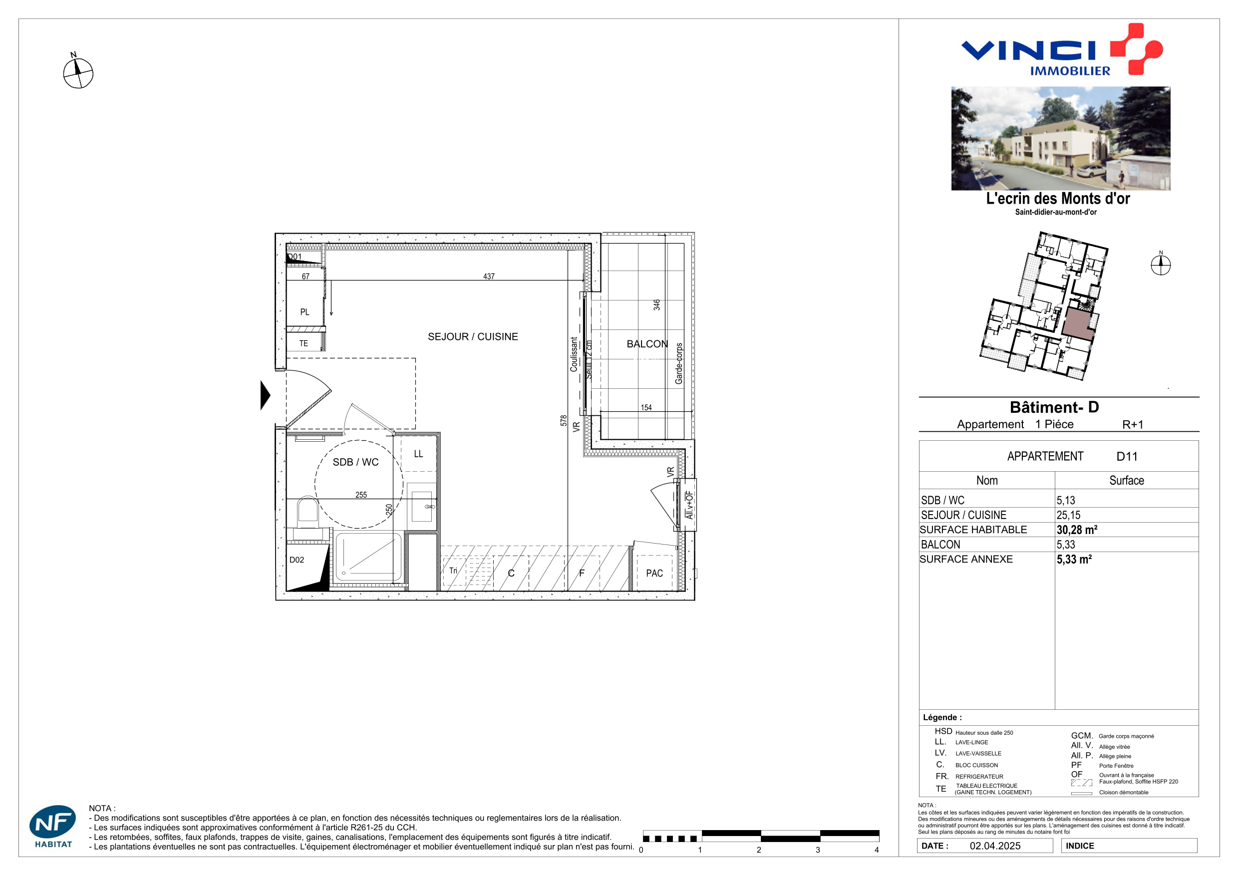 Appartement à Saint-Didier-au-Mont-d'Or 69370 image 13