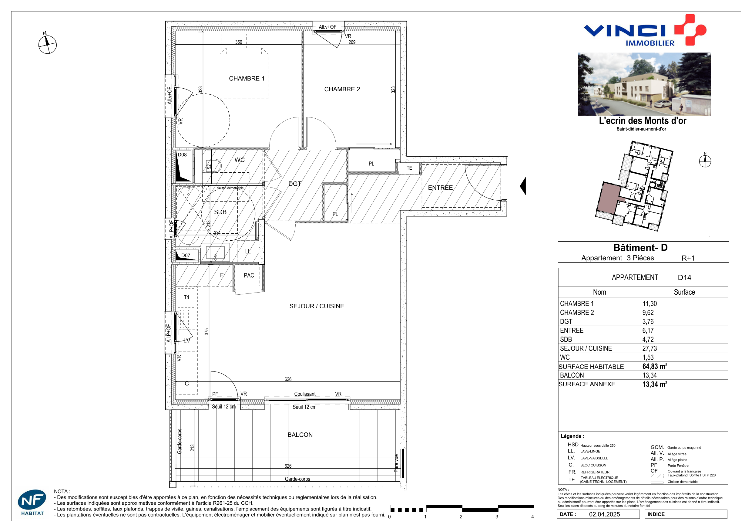 Appartement à Saint-Didier-au-Mont-d'Or 69370 image 16