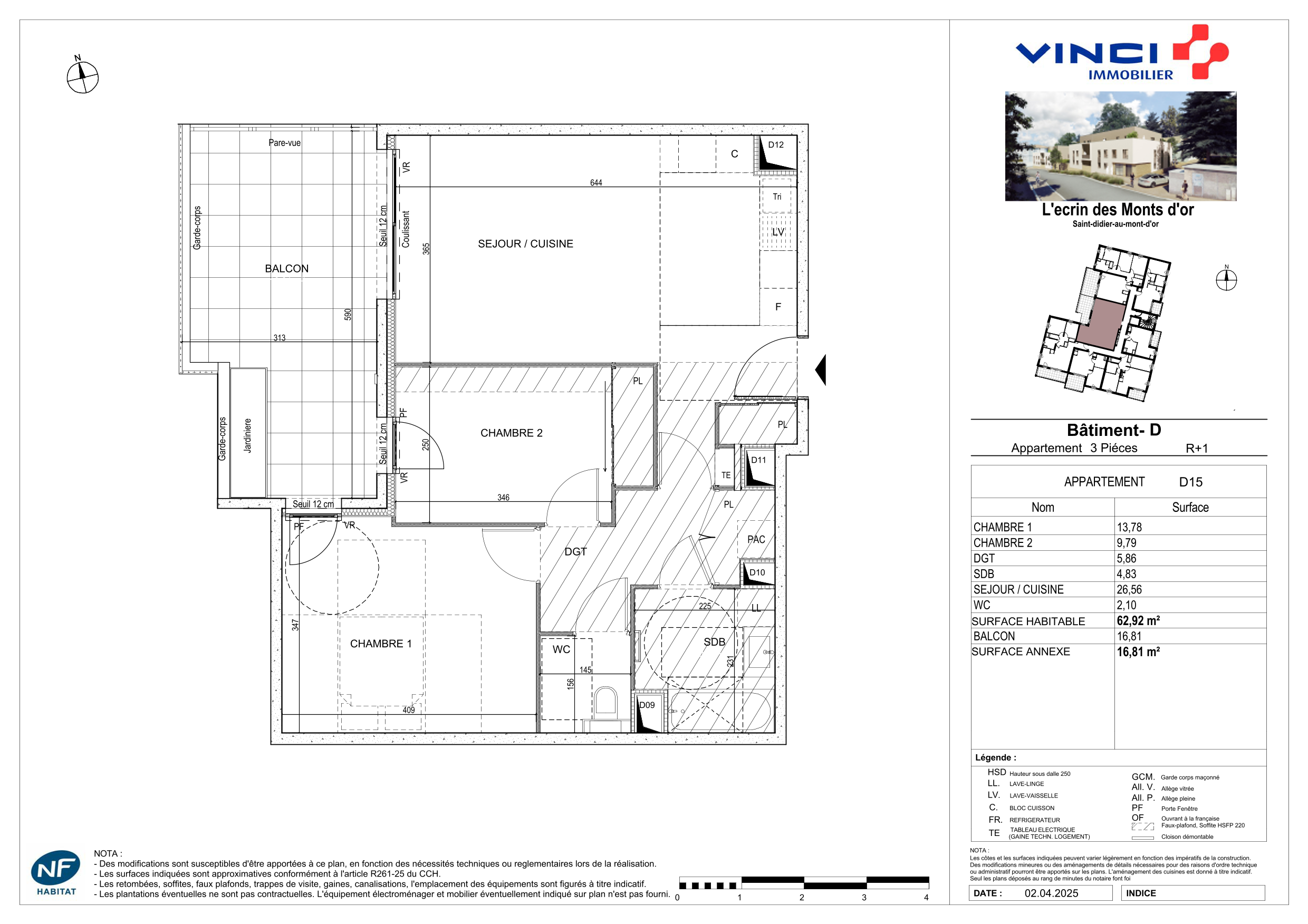Appartement à Saint-Didier-au-Mont-d'Or 69370 image 17