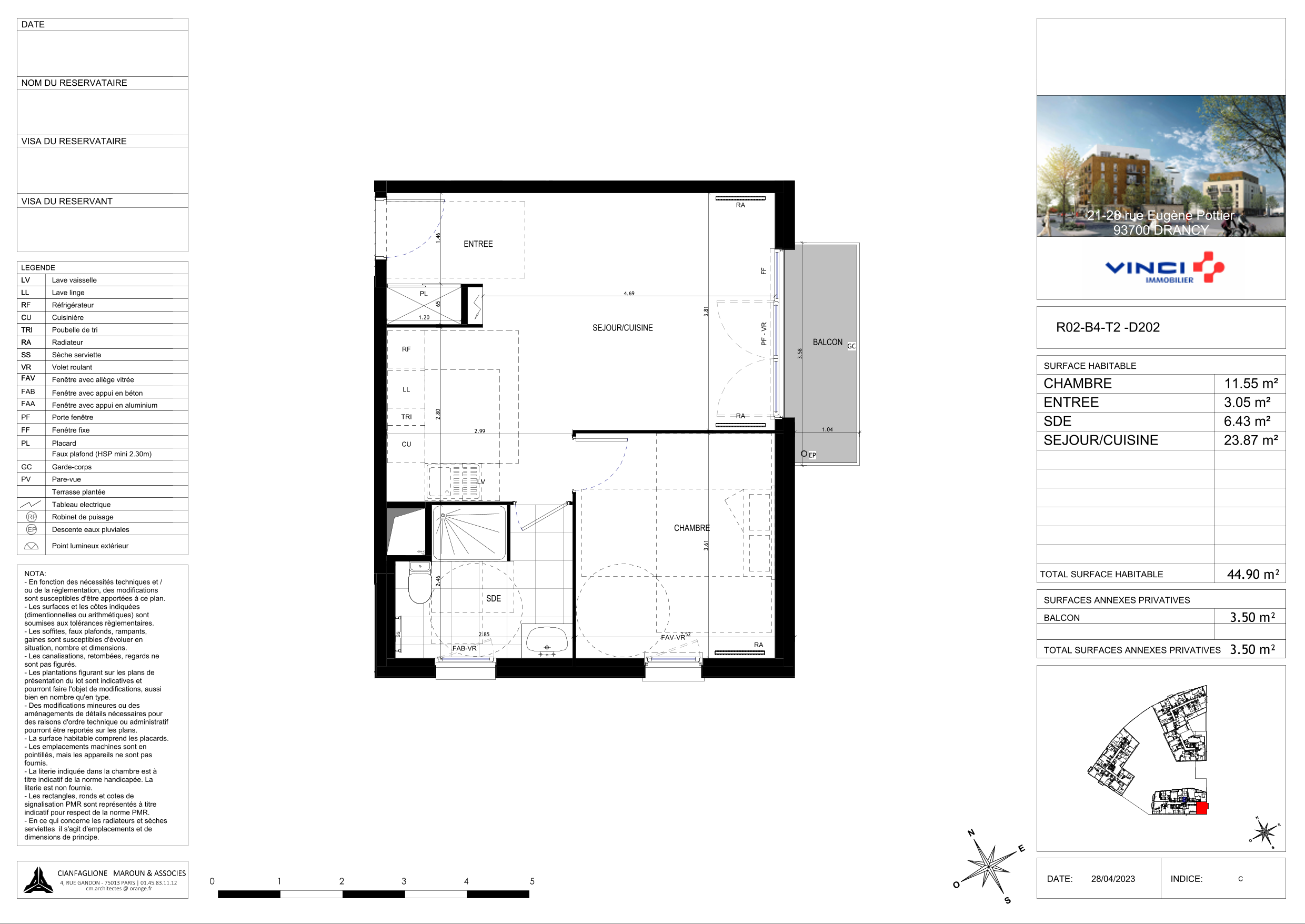 Appartement à Drancy 93700 image 89