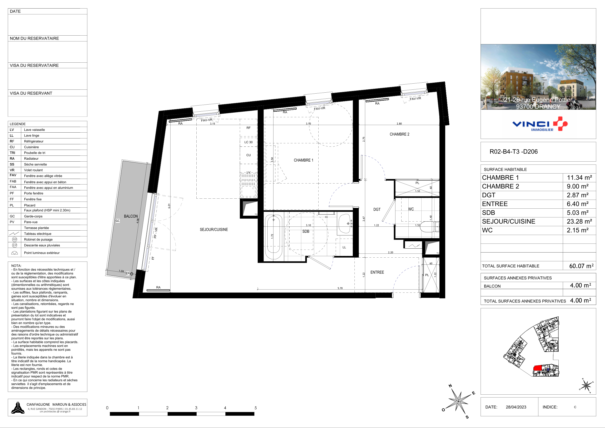 Appartement à Drancy 93700 image 93