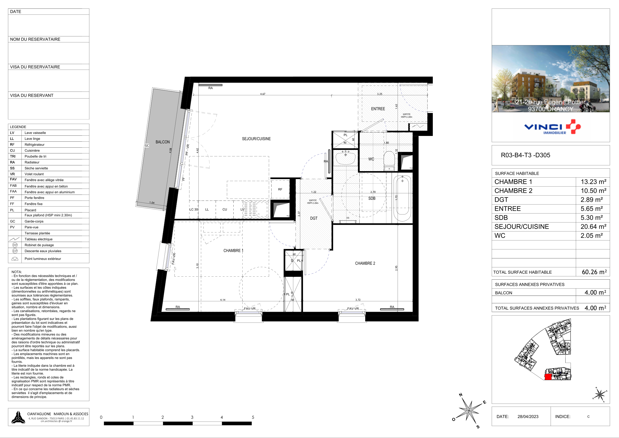 Appartement à Drancy 93700 image 99