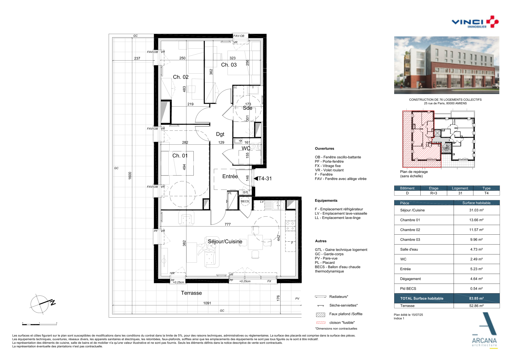 Appartement à Amiens 80000 image 33
