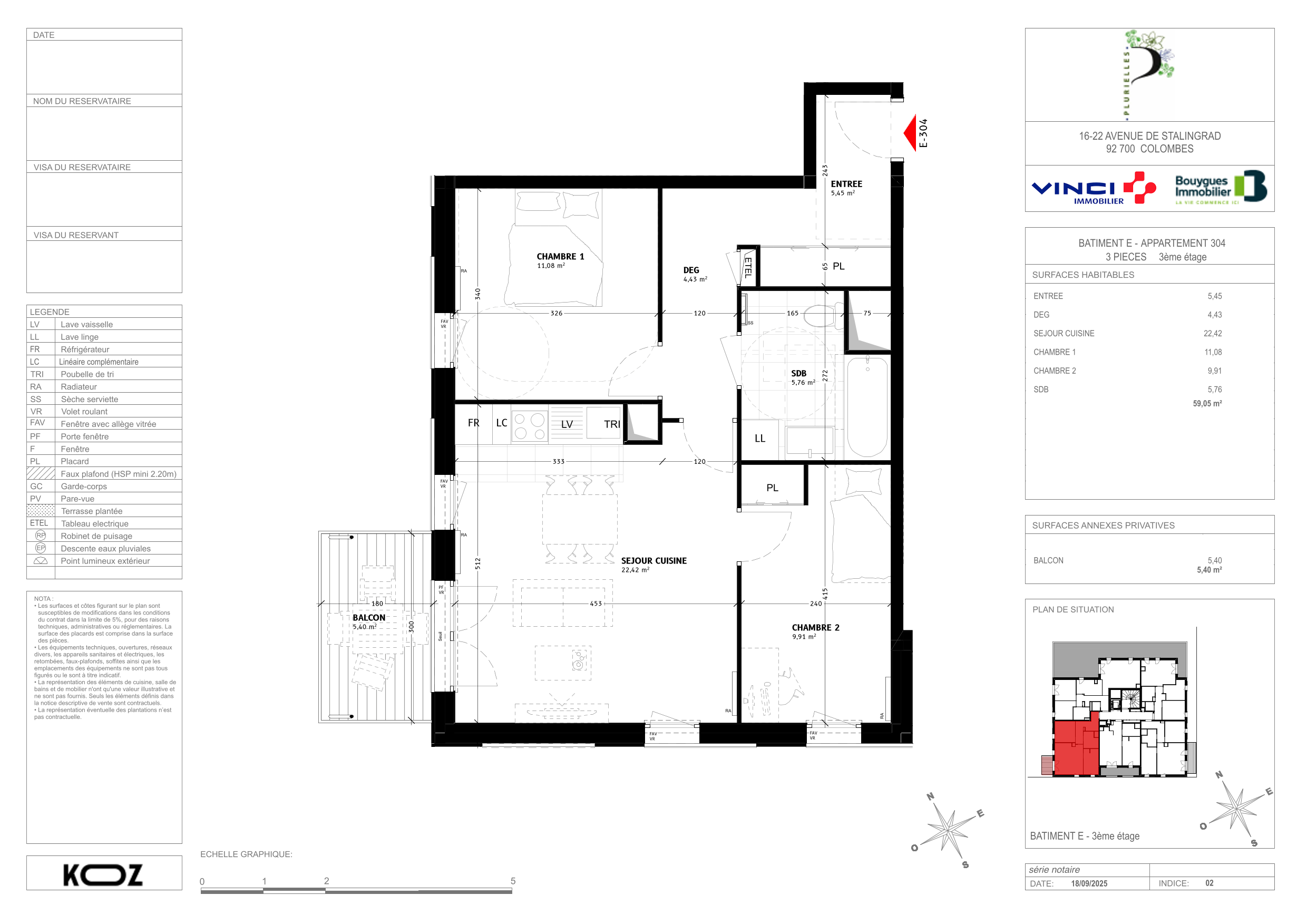Appartement à Colombes 92700 image 94