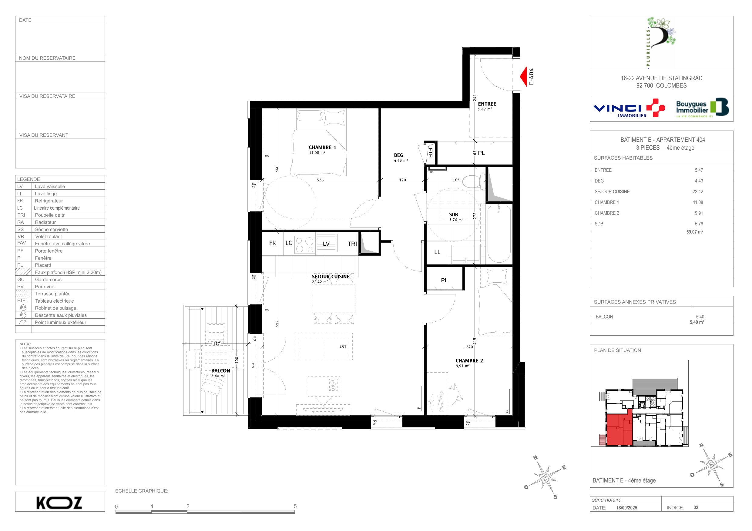 Appartement à Colombes 92700 image 99