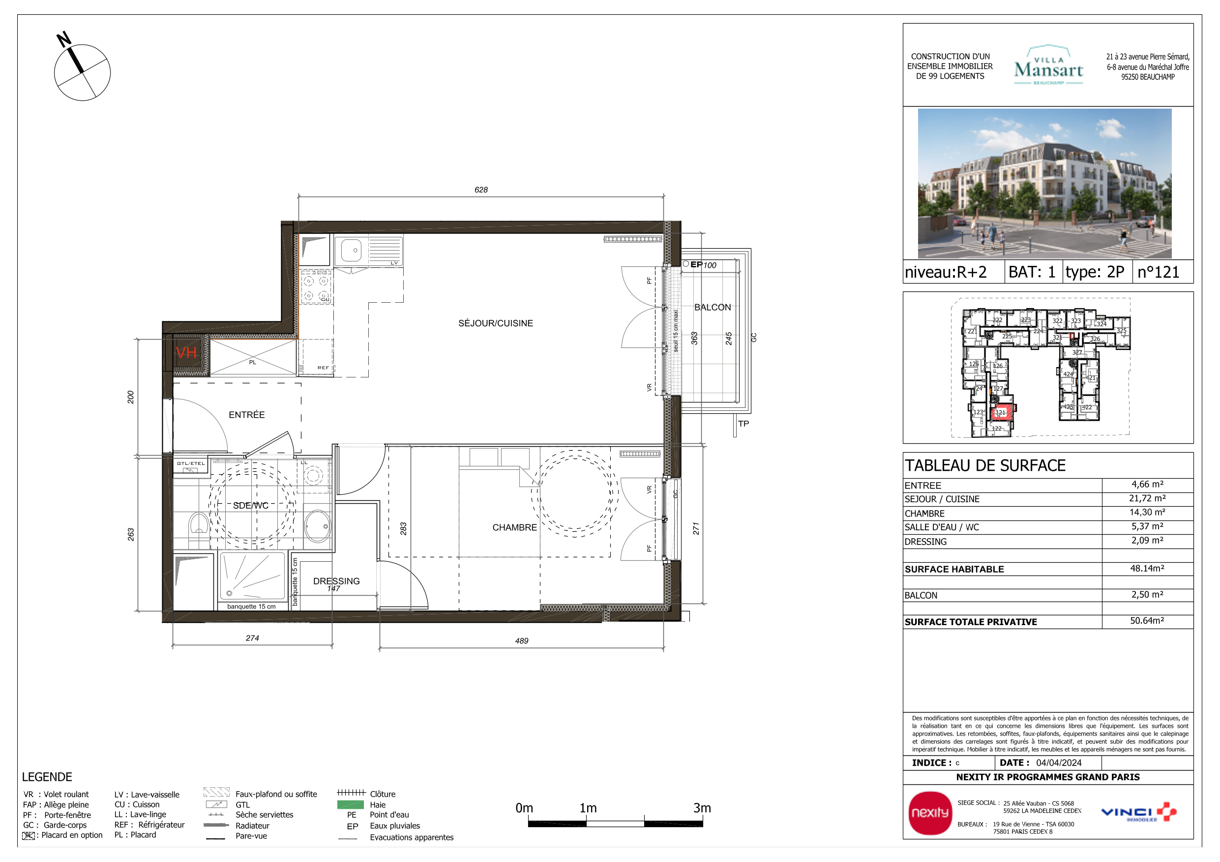 Appartement à Beauchamp 95250 image 17
