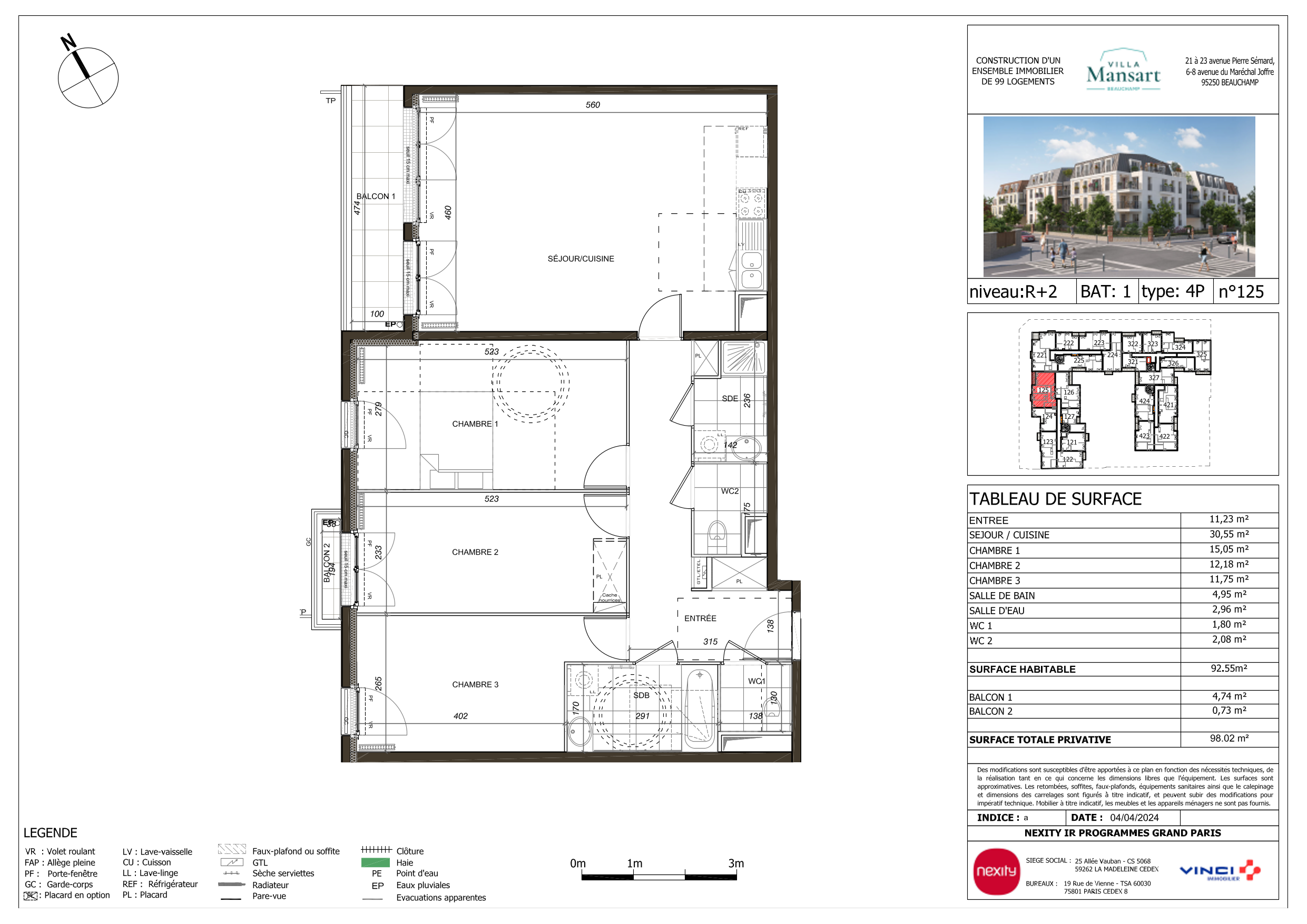Appartement à Beauchamp 95250 image 18