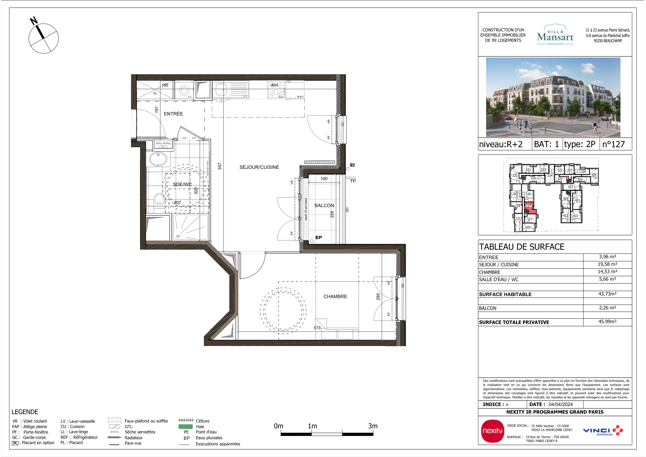 Appartement à Beauchamp 95250 image 20