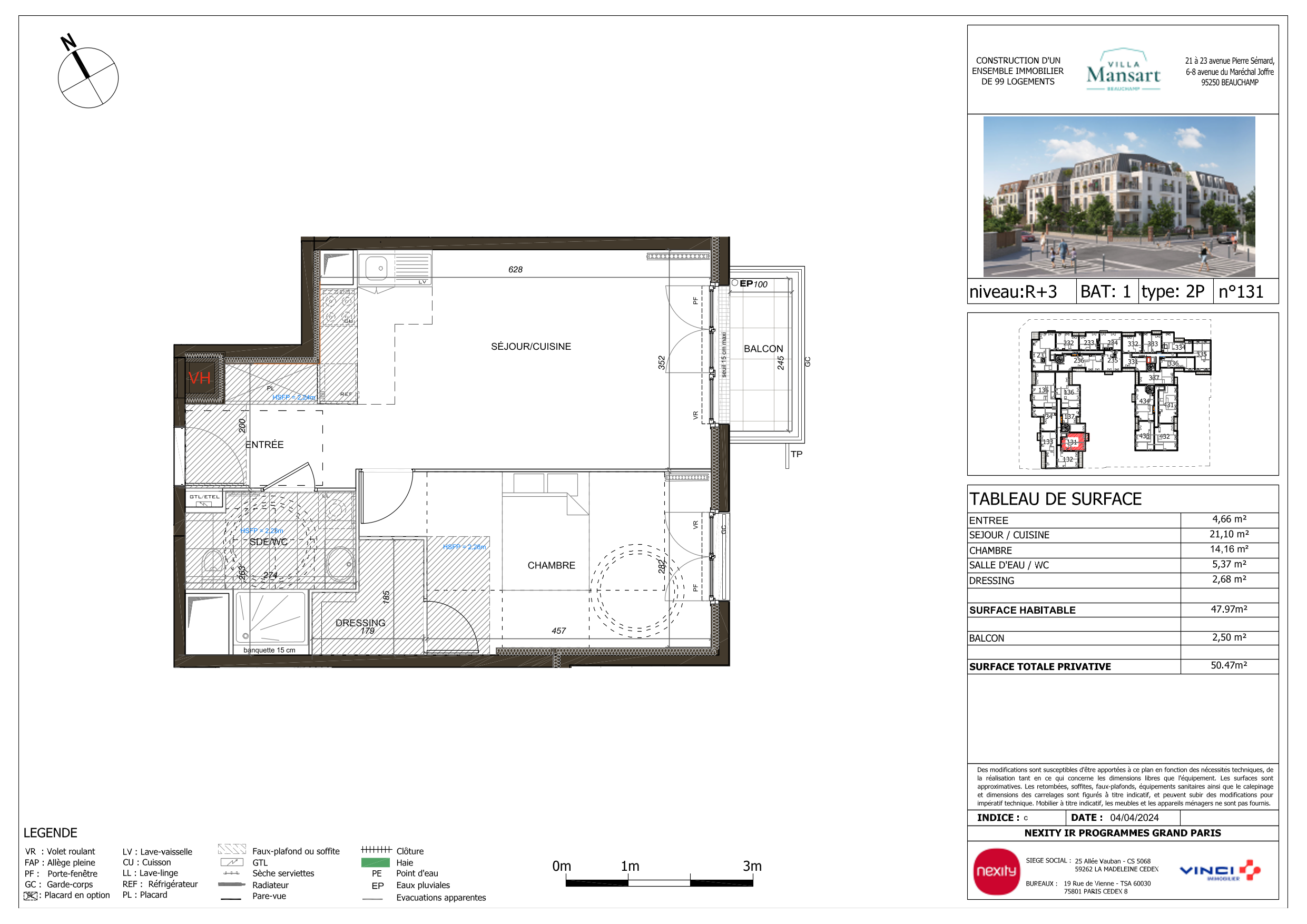 Appartement à Beauchamp 95250 image 21
