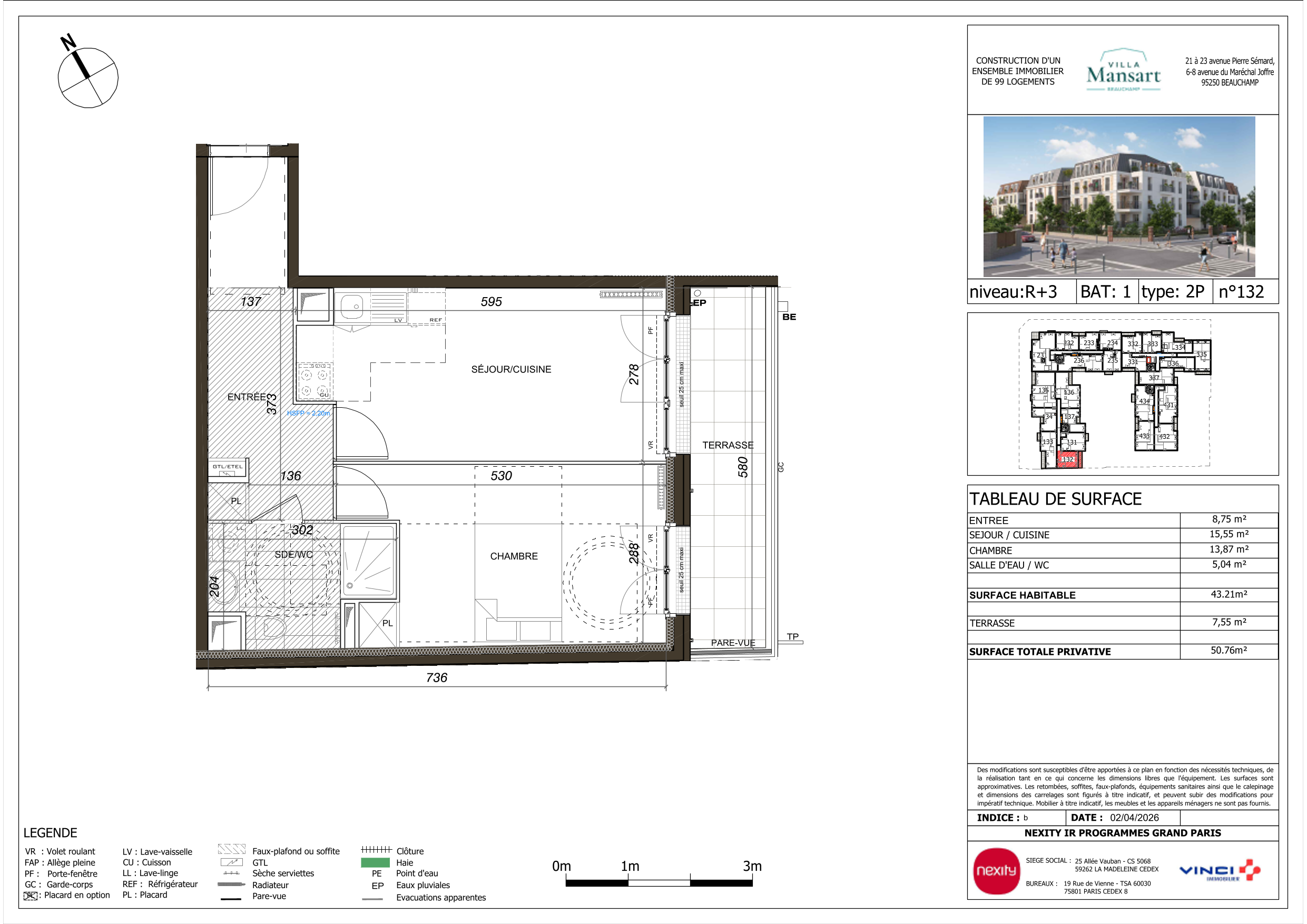 Appartement à Beauchamp 95250 image 22