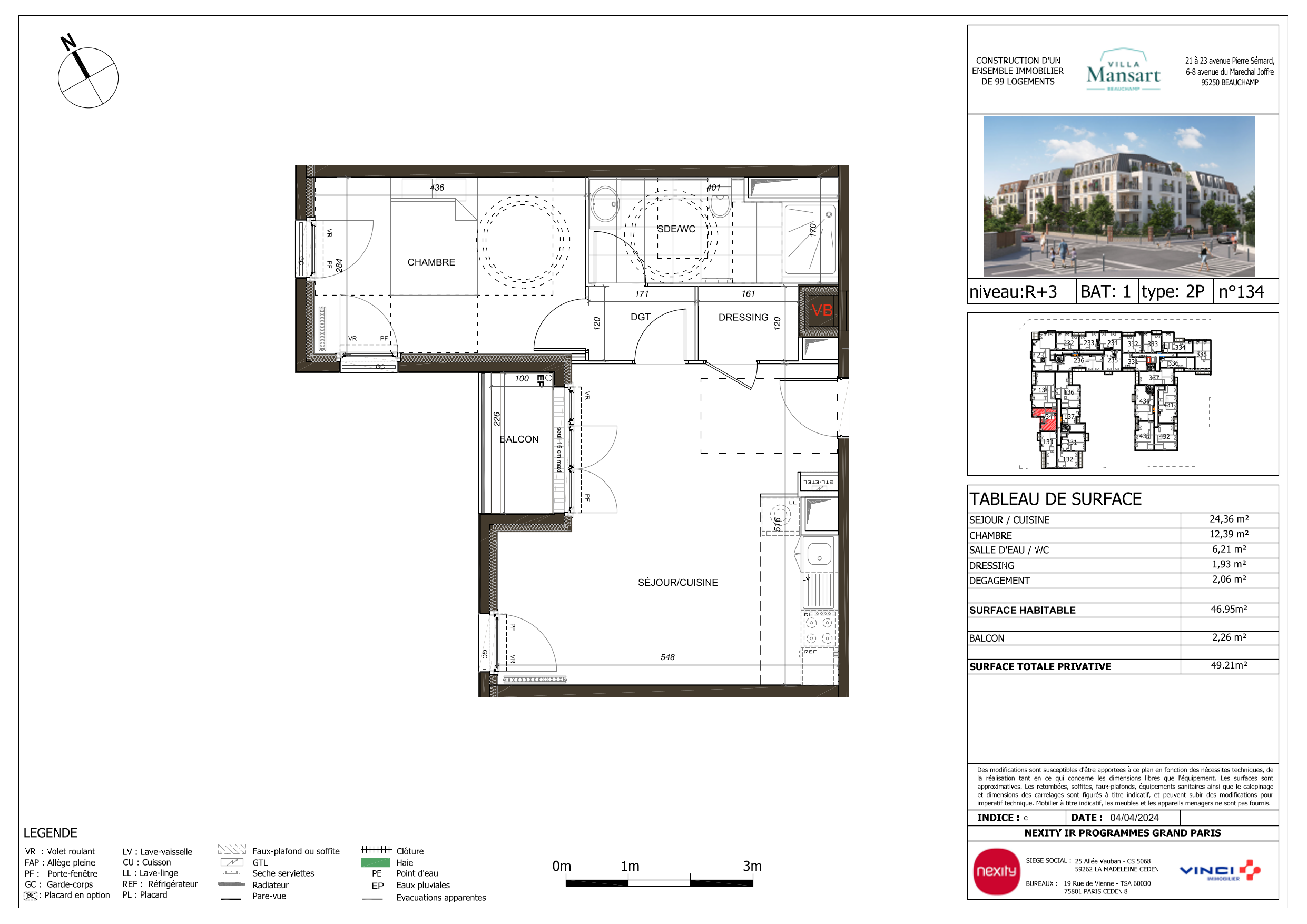 Appartement à Beauchamp 95250 image 24
