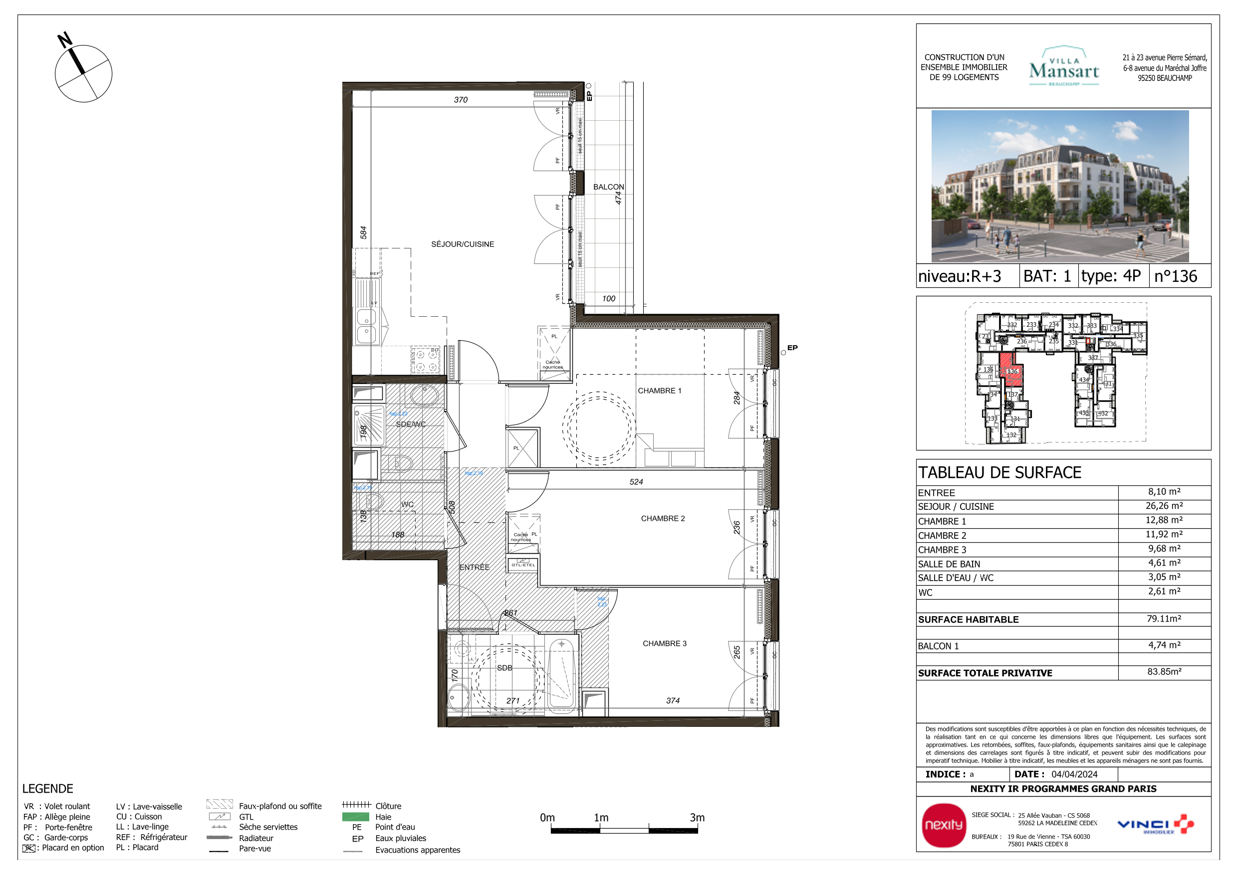 Appartement à Beauchamp 95250 image 25