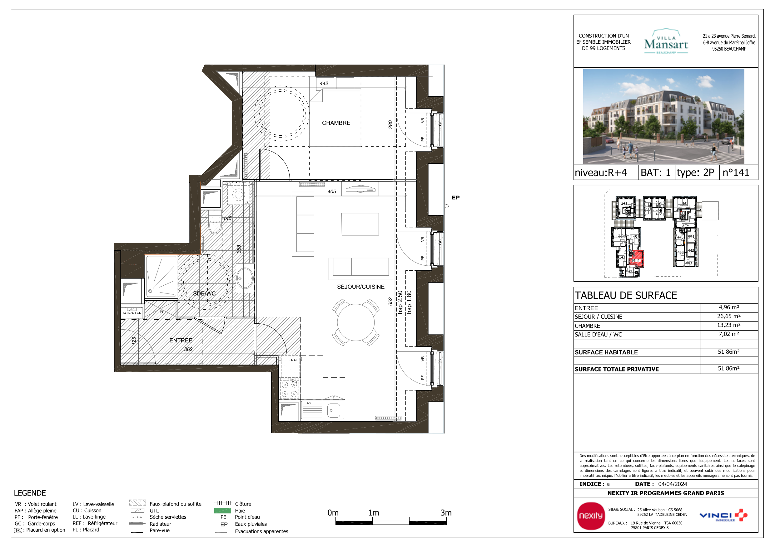Appartement à Beauchamp 95250 image 27