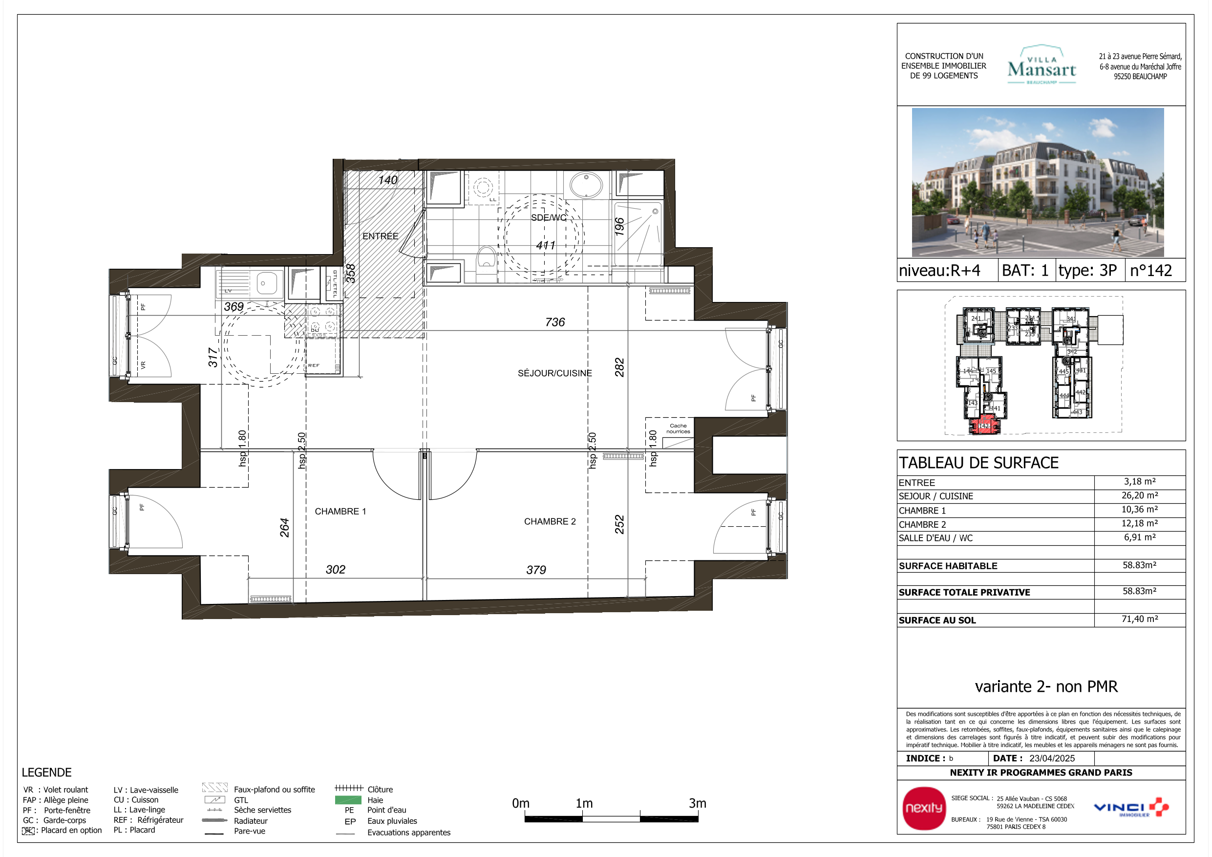 Appartement à Beauchamp 95250 image 28