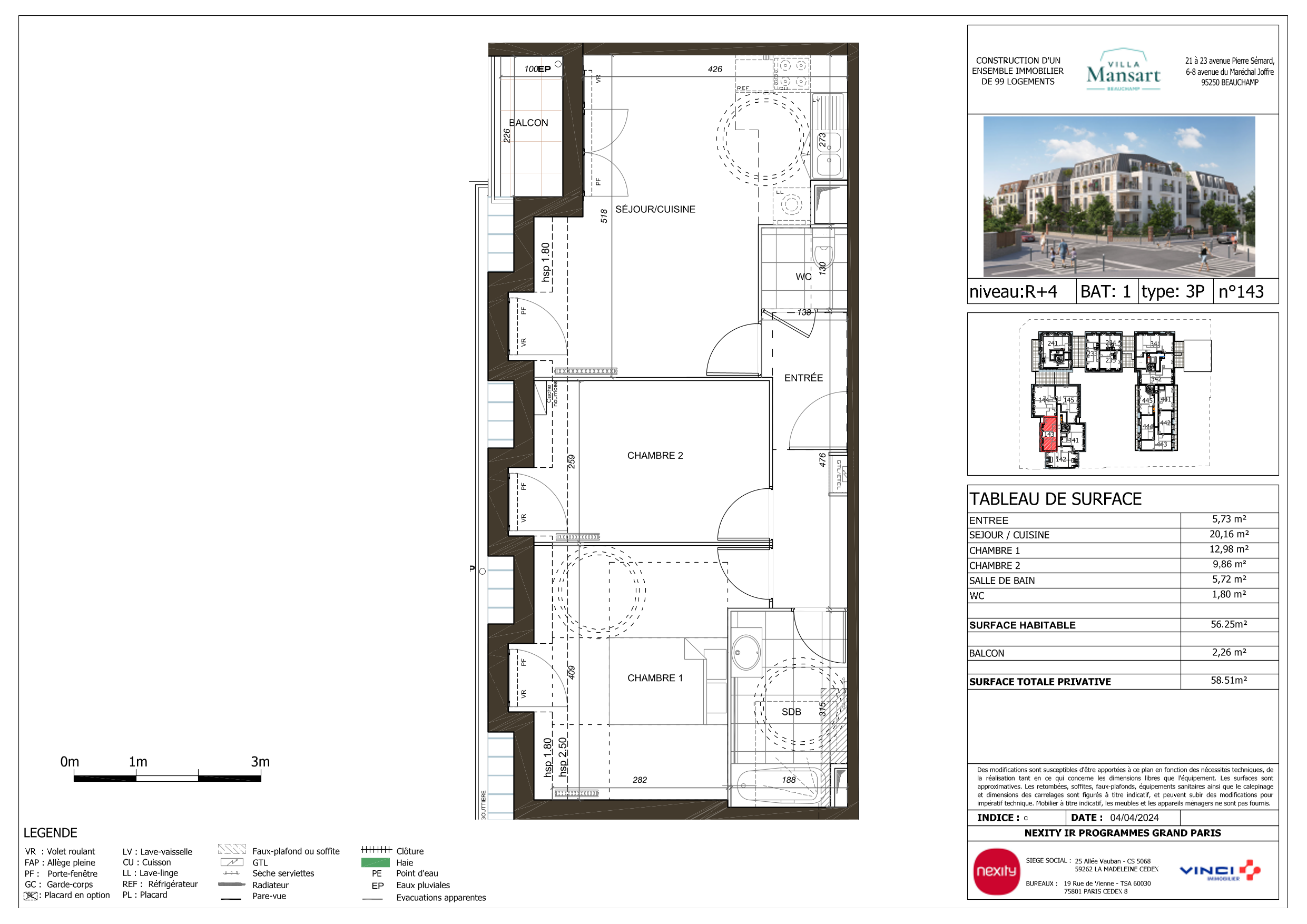Appartement à Beauchamp 95250 image 29