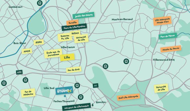 Appartement à Faches-Thumesnil 59155 image 2