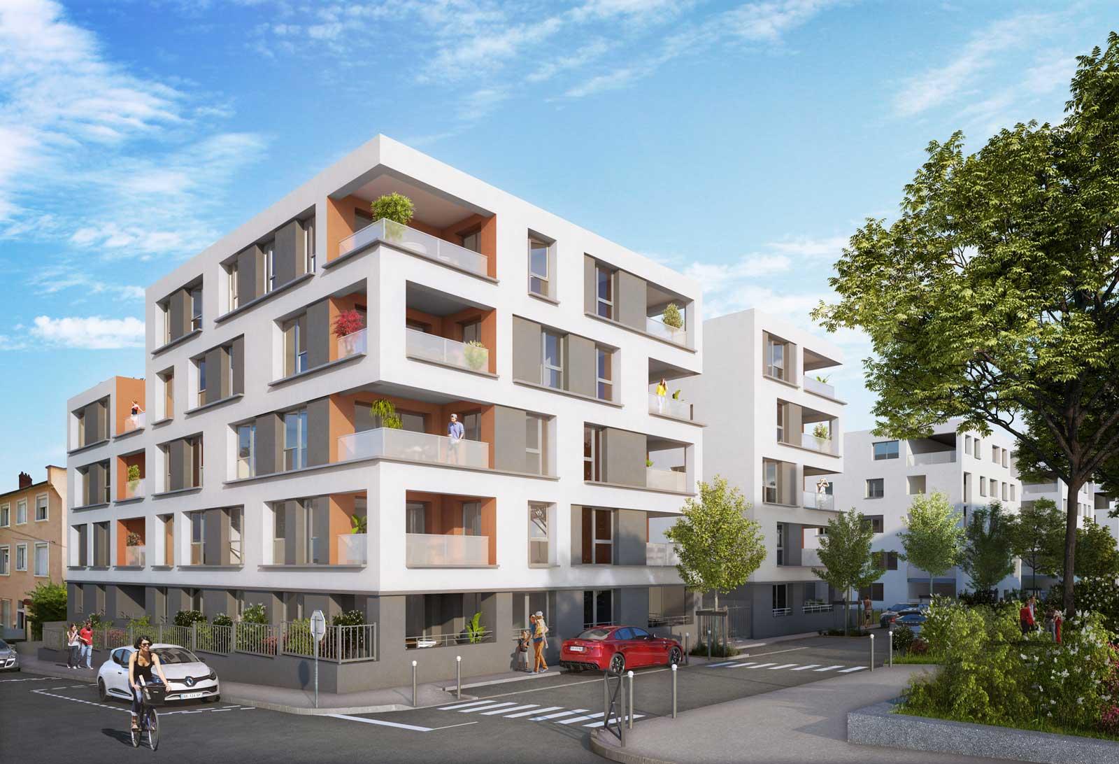 Programme immobilier neuf 69200 Vénissieux Programme neuf Vénissieux 13068