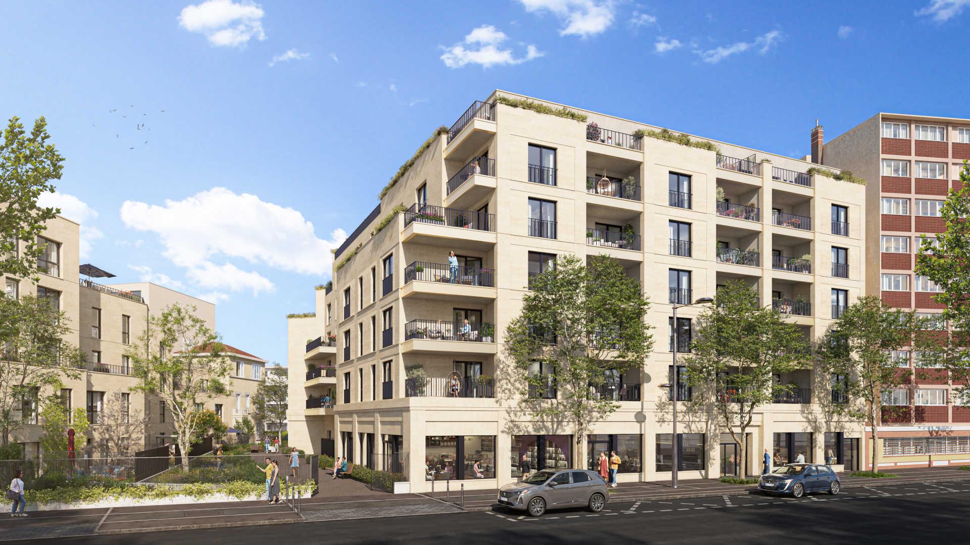 Programme immobilier neuf 93300 Aubervilliers AUB-15333