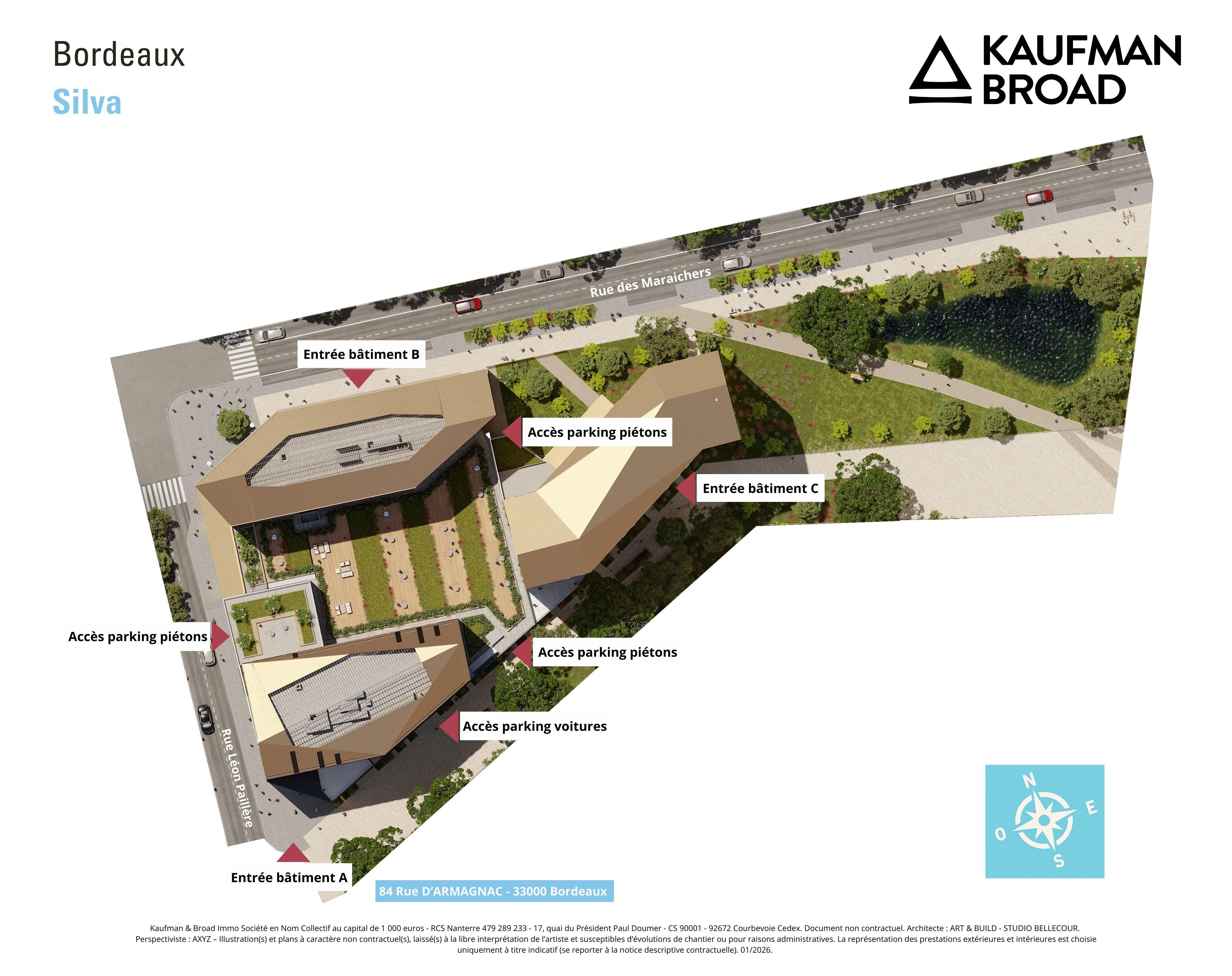 Programme immobilier neuf 33000 Bordeaux BOR-15087