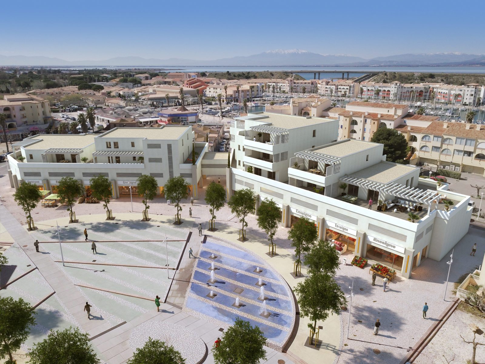 Commerce neuf Port Leucate 11335