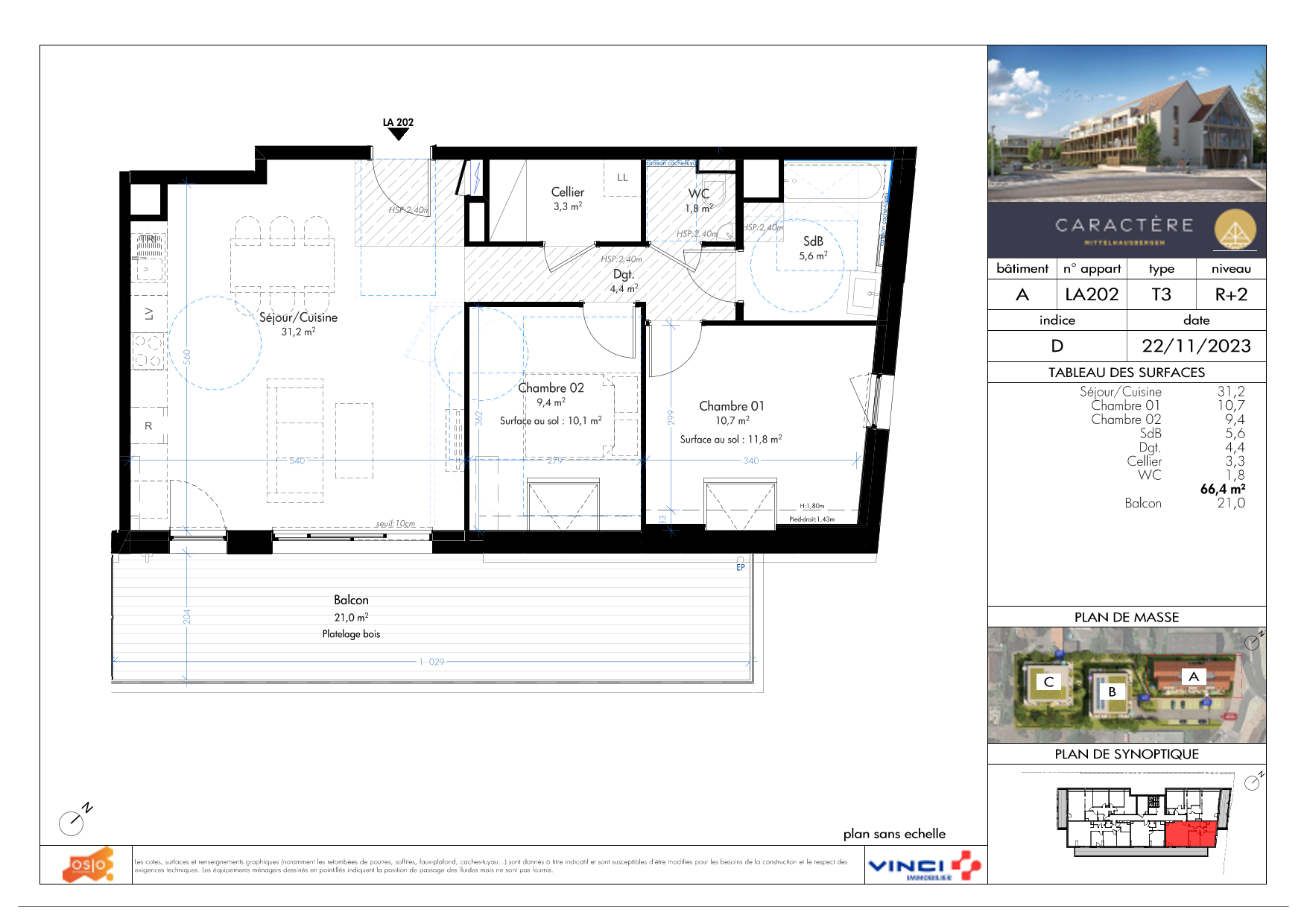 Appartement à Mittelhausbergen 67206 image 10